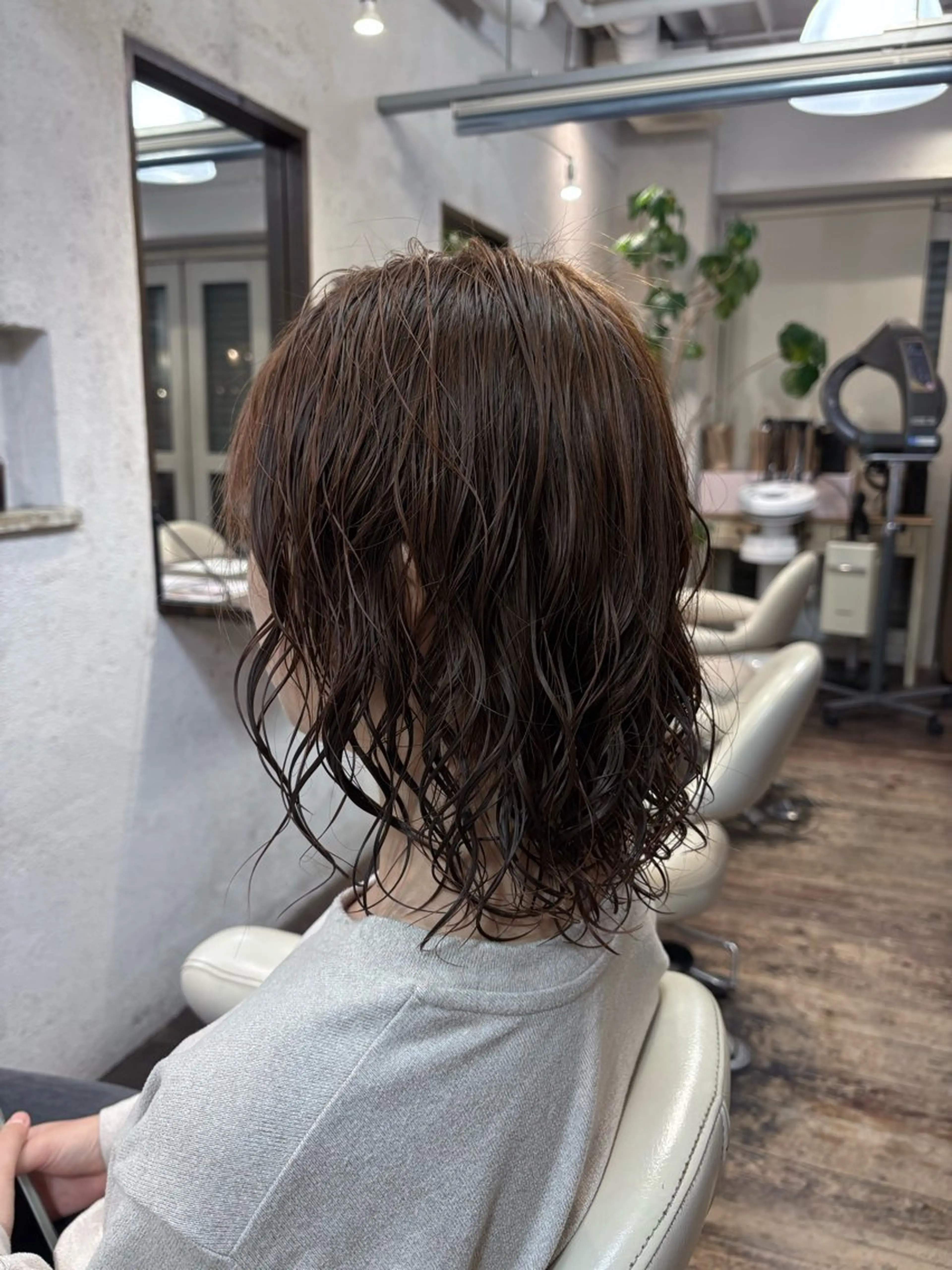 ミディアム 中宗 哲平のヘアスタイル