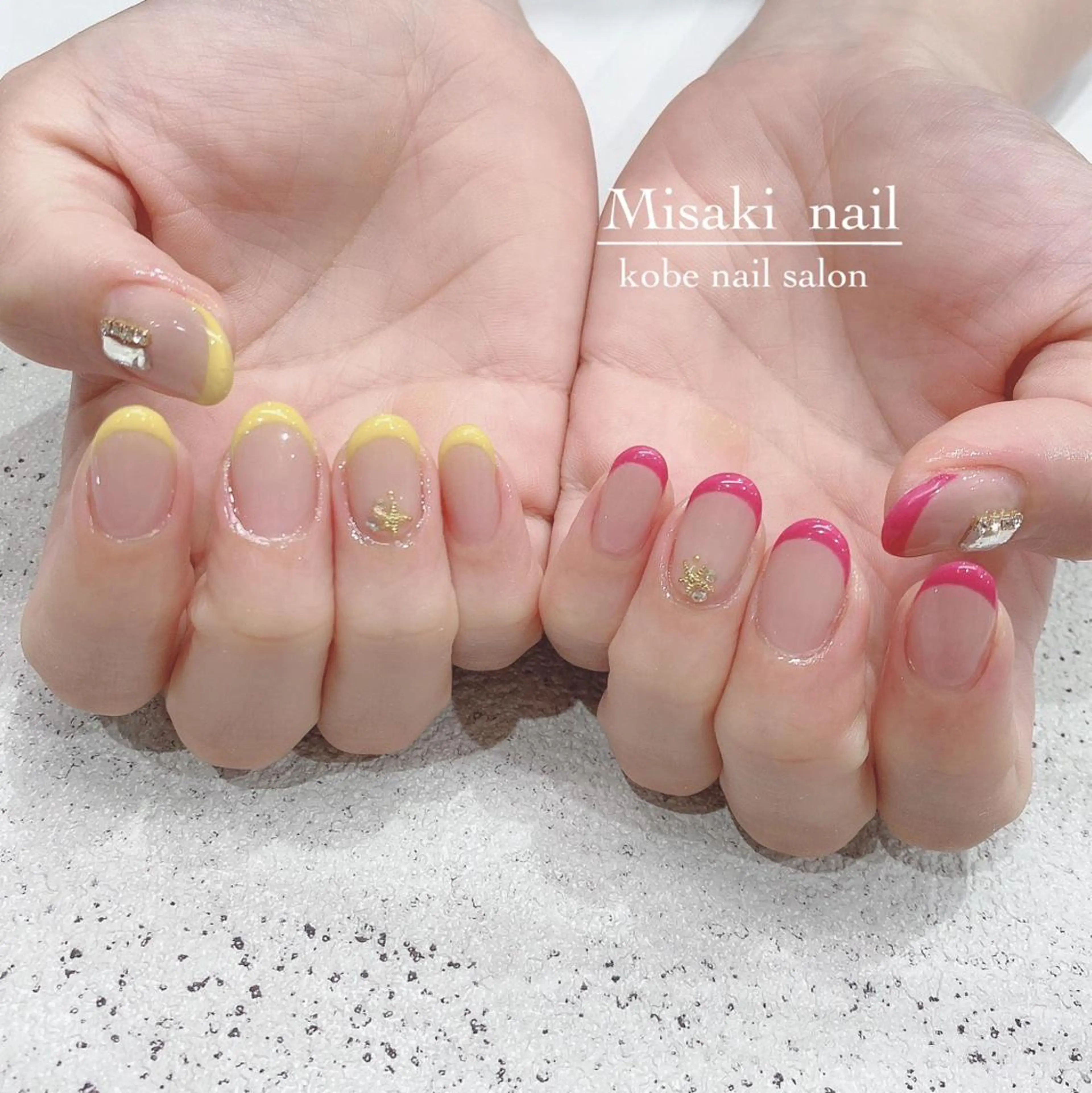 ネイル 韓国ネイル ワンホンネイル ハンドネイル nailsalon miinailsのネイルデザイン
