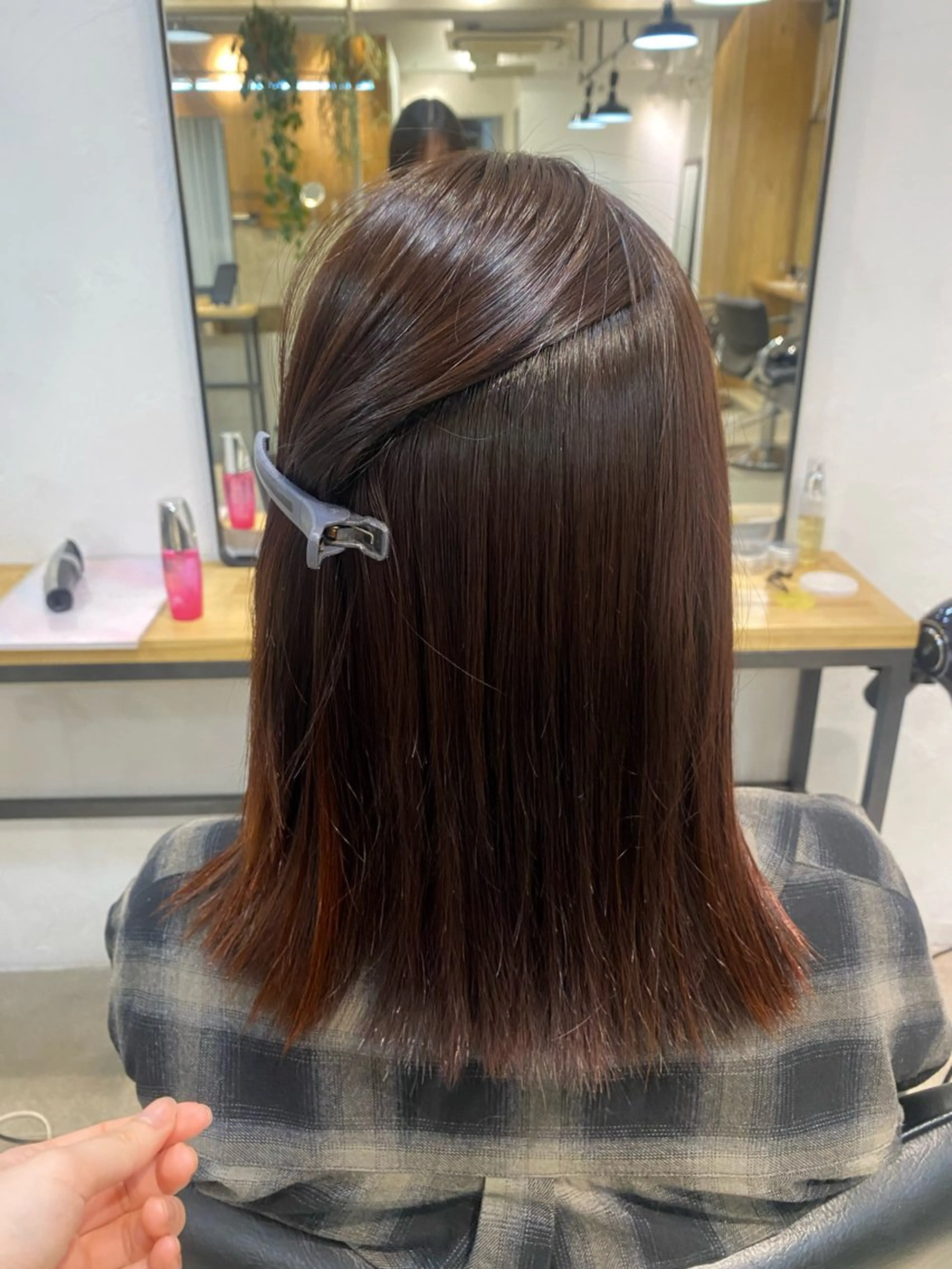 縮毛矯正 Lomalia hayaのヘアスタイル