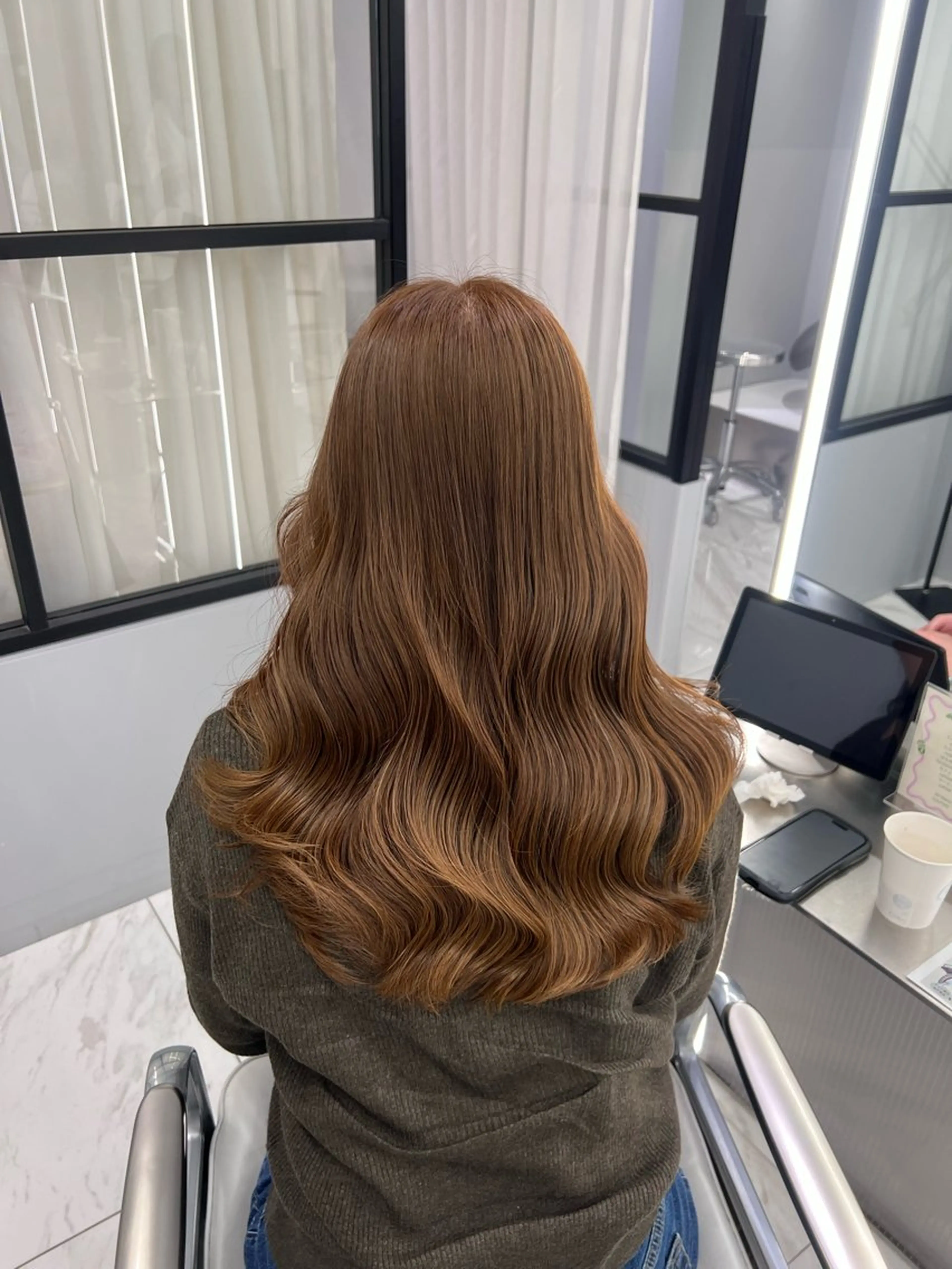 ロング カラー kayo/ブリーチ モデル募集中✨のヘアスタイル