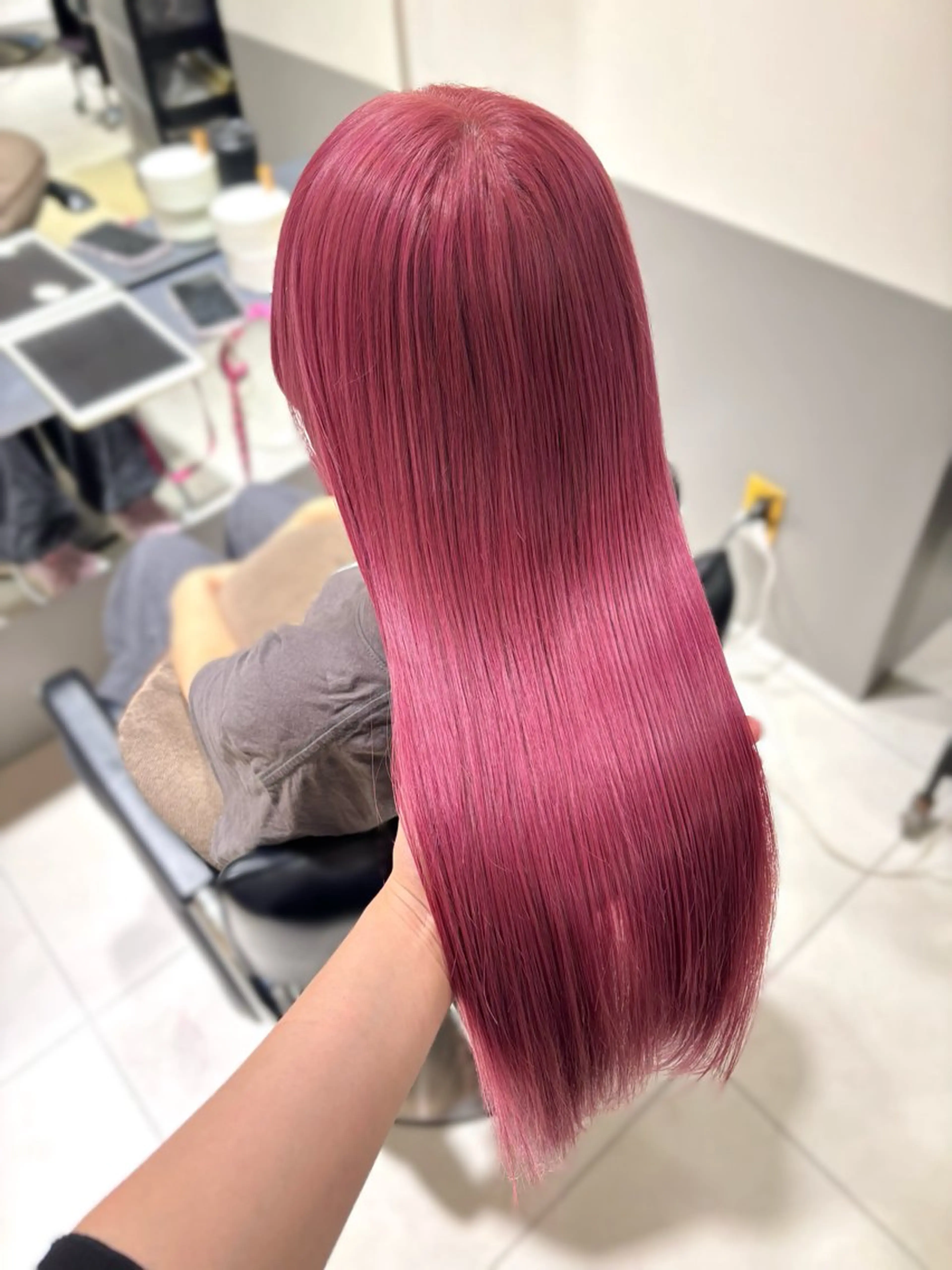 ロング カラー ヘアカラー トリートメント 艶髪カラー/ レイヤー/yuiのヘアスタイル