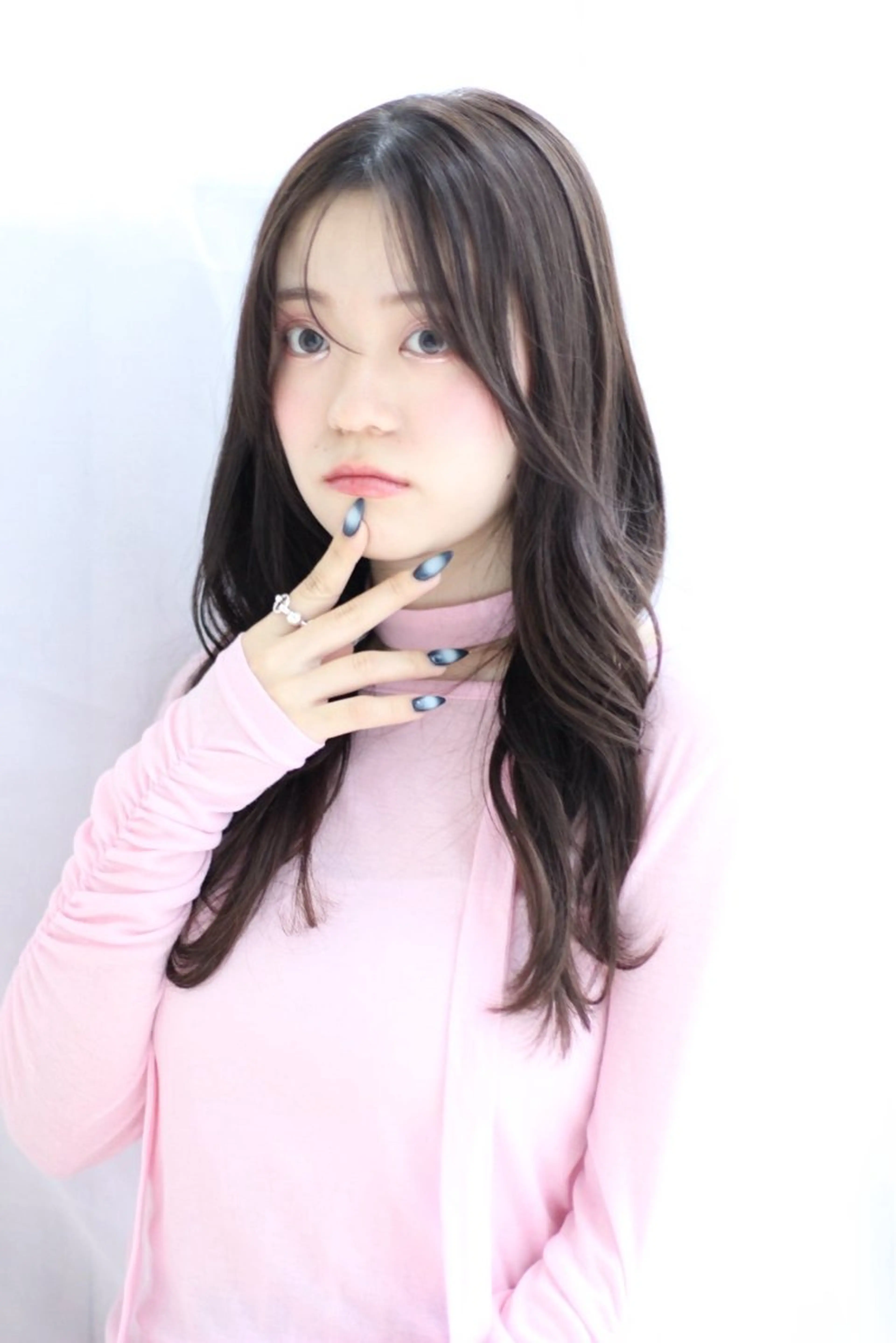 ロング albero🧸 🌳鈴木遥菜のヘアスタイル