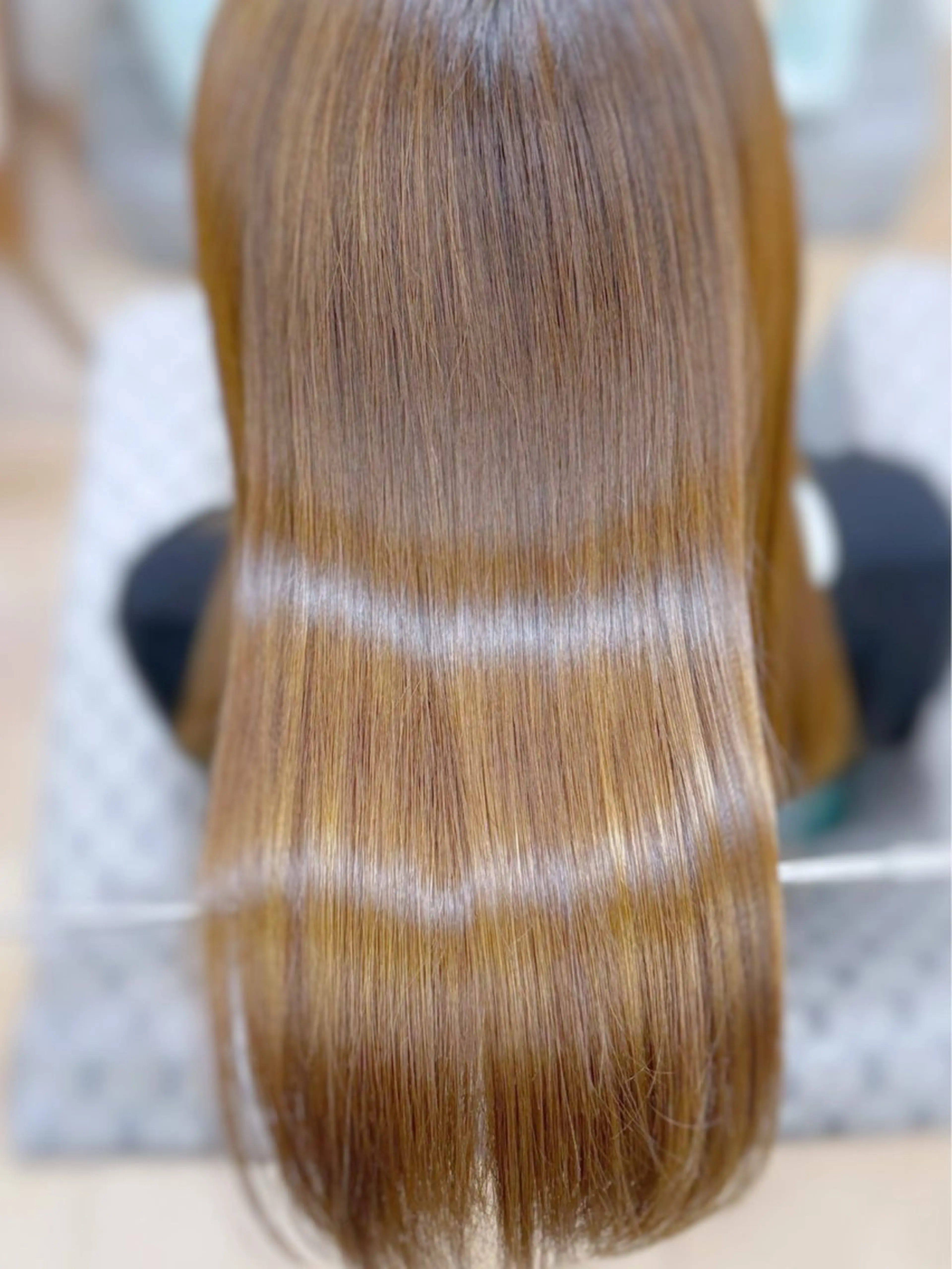 ロング 縮毛矯正 縮毛矯正 dolphin ドルフィンオーナーのヘアスタイル