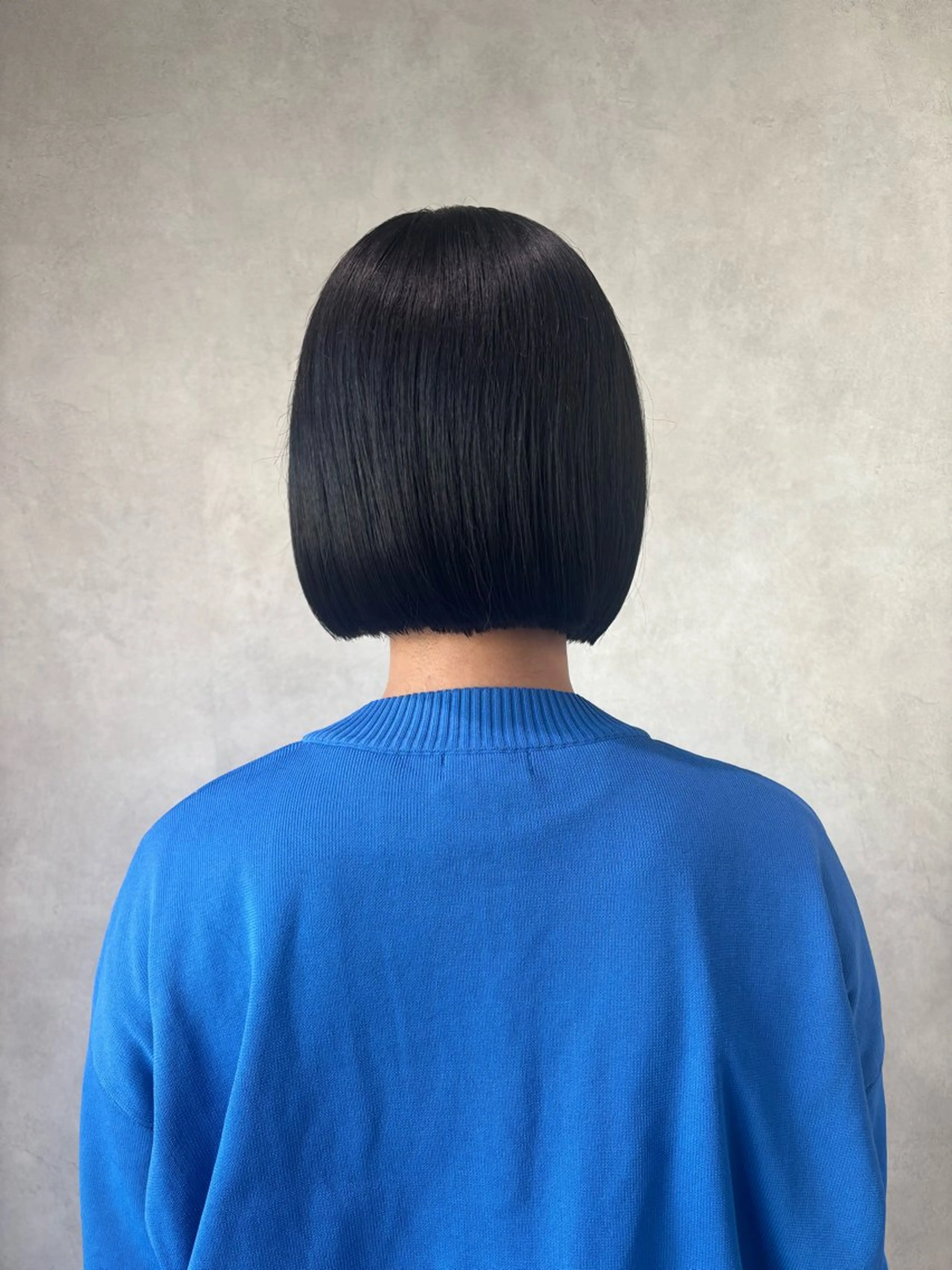 ミディアム 切りっぱなしボブ ボブ メンズパーマ/メンズ カット/KOIROのヘアスタイル