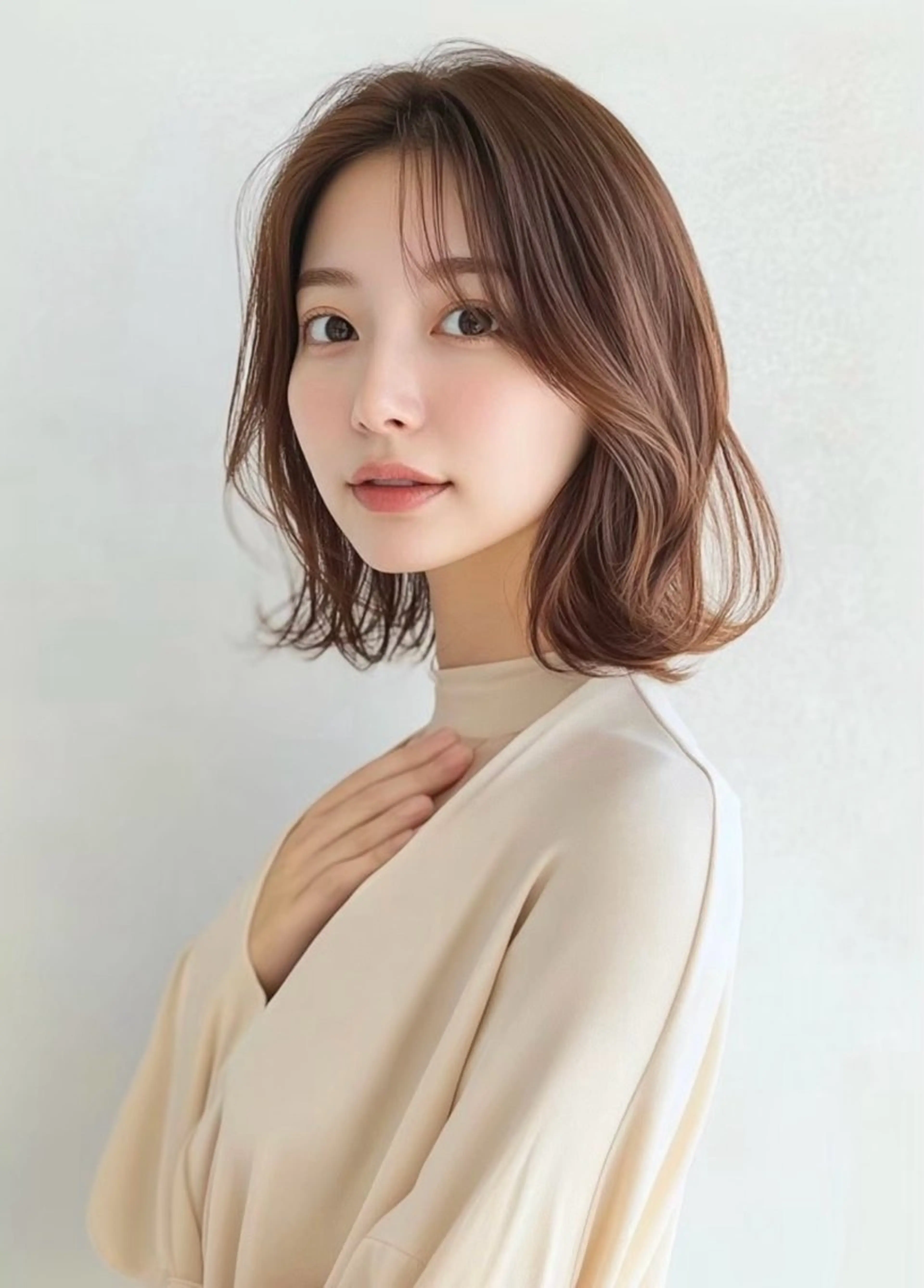 ショート カラー 縮毛矯正 特化生田のヘアスタイル