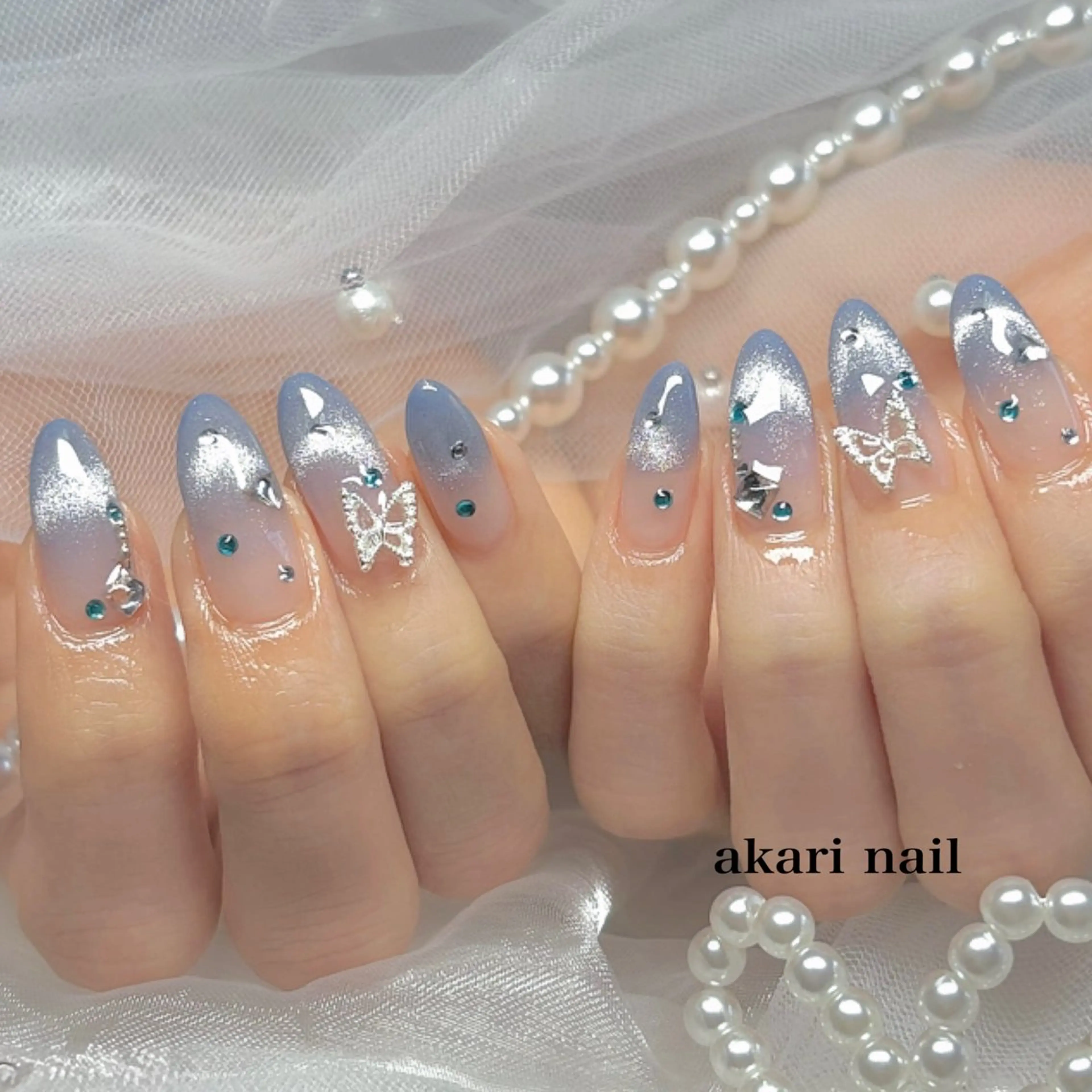 ネイル ハンドネイル フットネイル AKARI nail💅のネイルデザイン