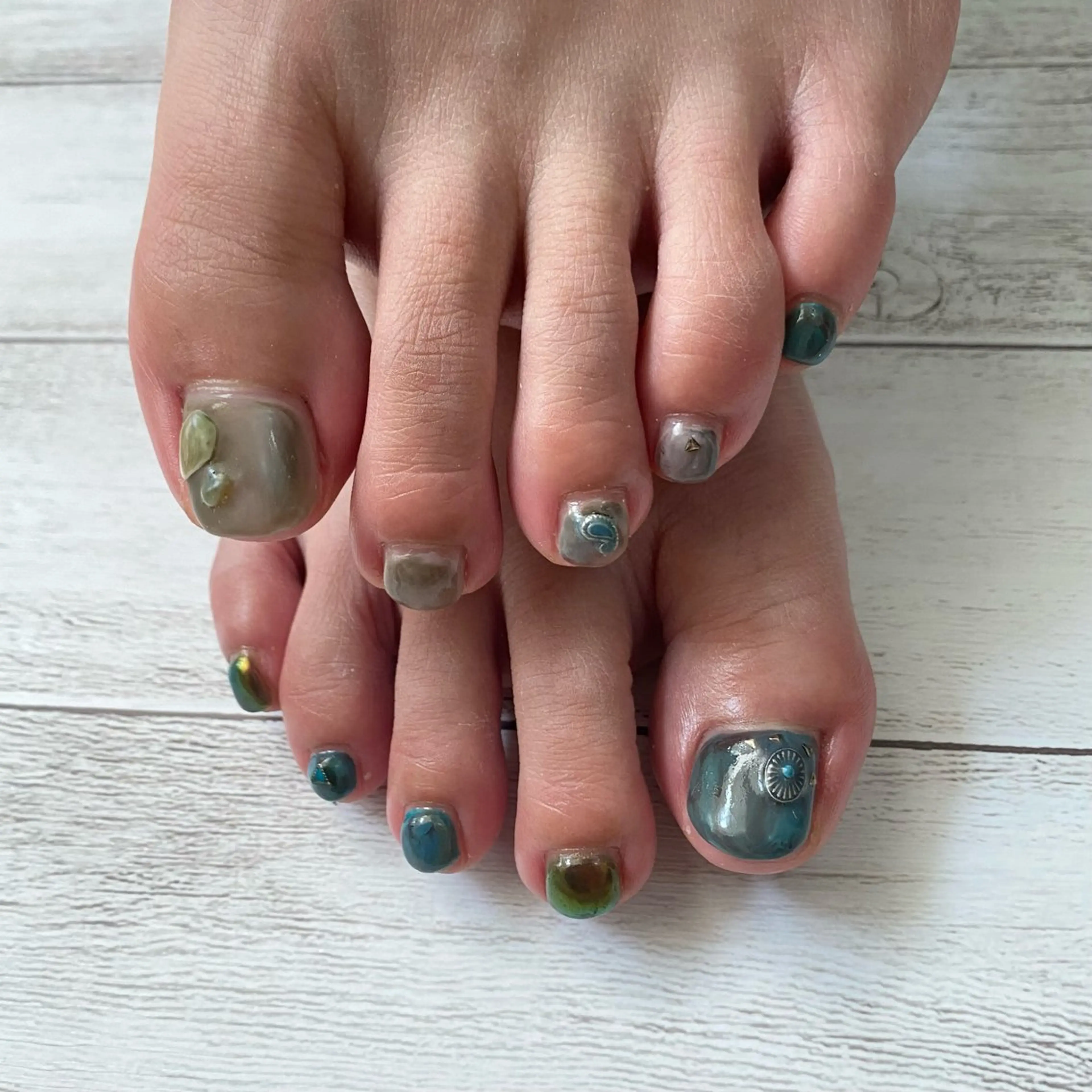 ネイル フットネイル nail salon muuのネイルデザイン