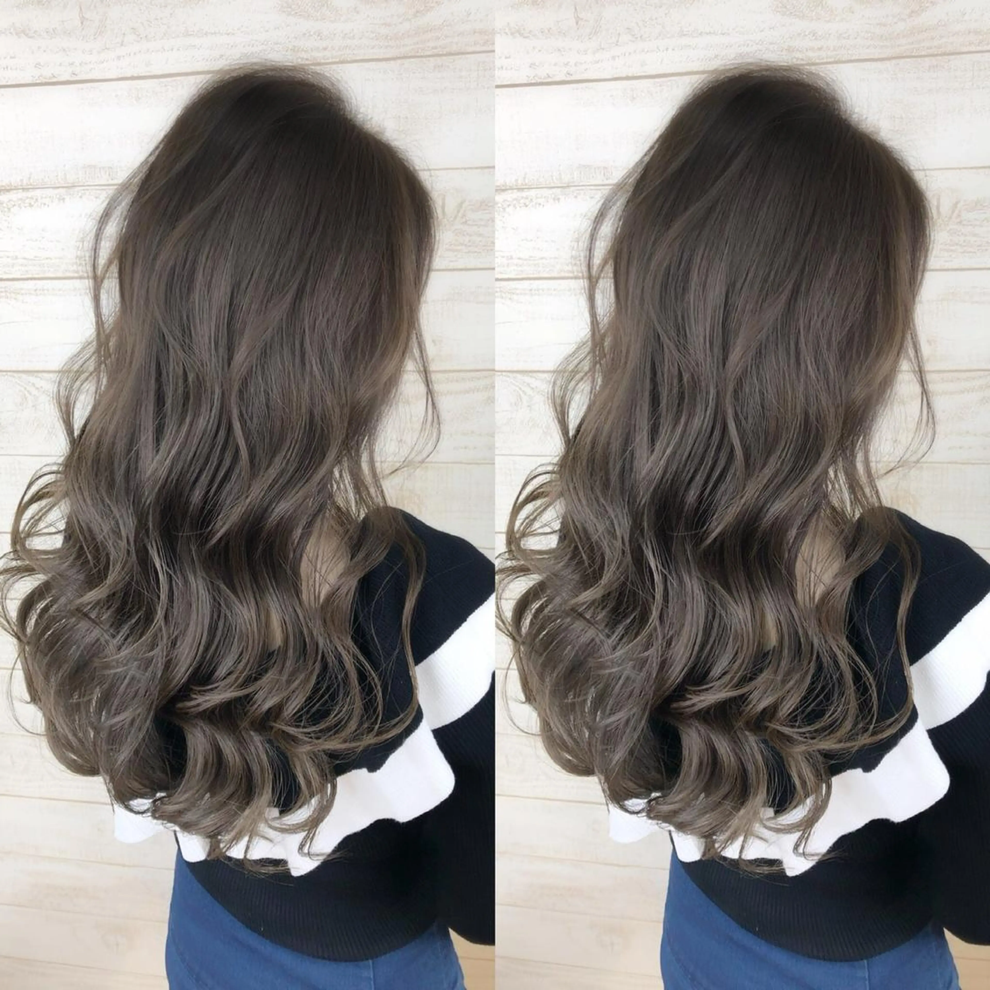 ロング ショート/レイヤー カット/服部タカノリのヘアスタイル