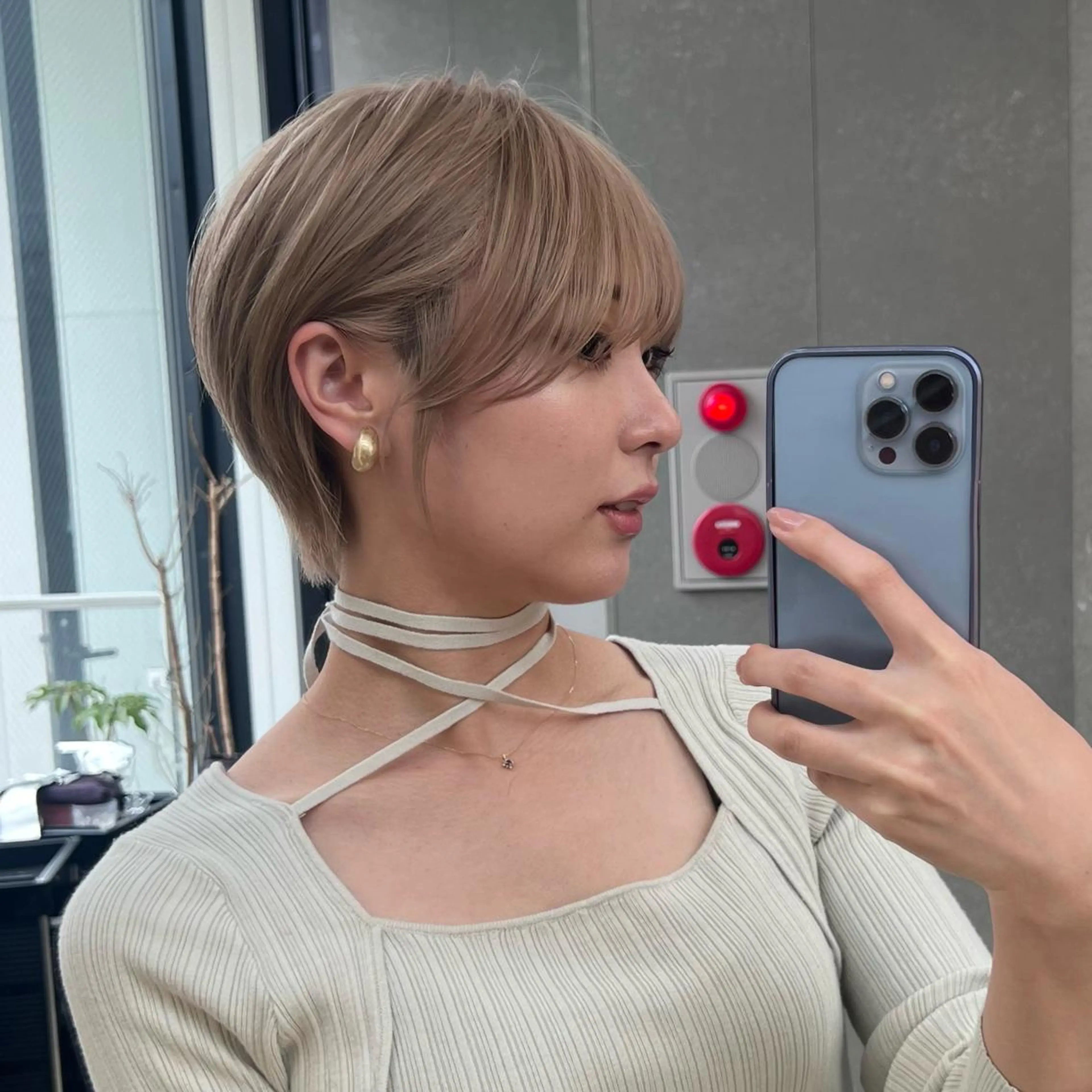 ショート カット ヘアカラー トリートメント サロウィン銀座RAYⅡ所属・❣️髪質改善/ 美髪矯正/沼座悠人のヘアスタイル