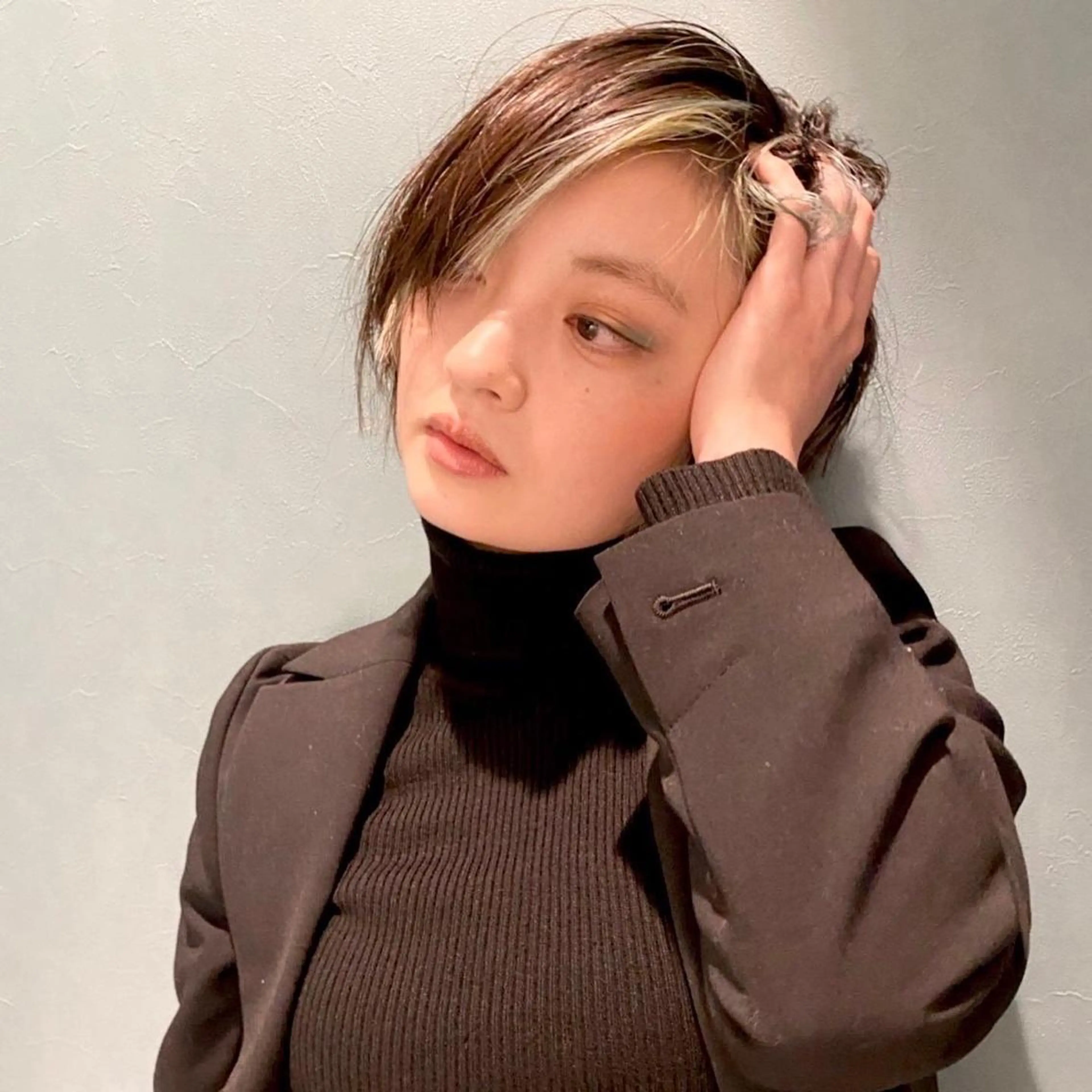 ショート カラー カット ヘアカラー ヘッドスパ and Art おのでらじんのヘアスタイル