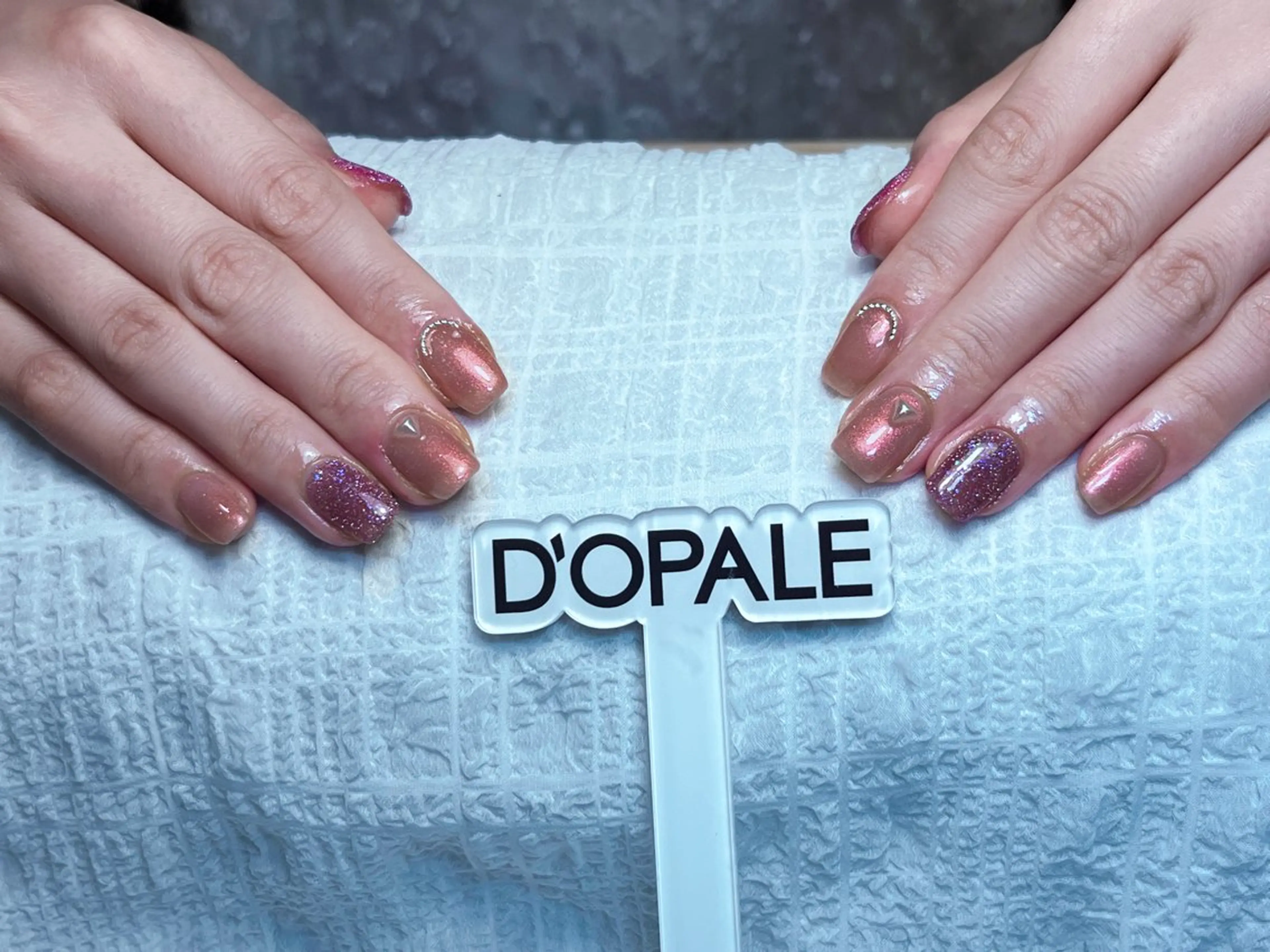 ネイル ハンドネイル ドパルネイル 上野店サロンのネイルデザイン