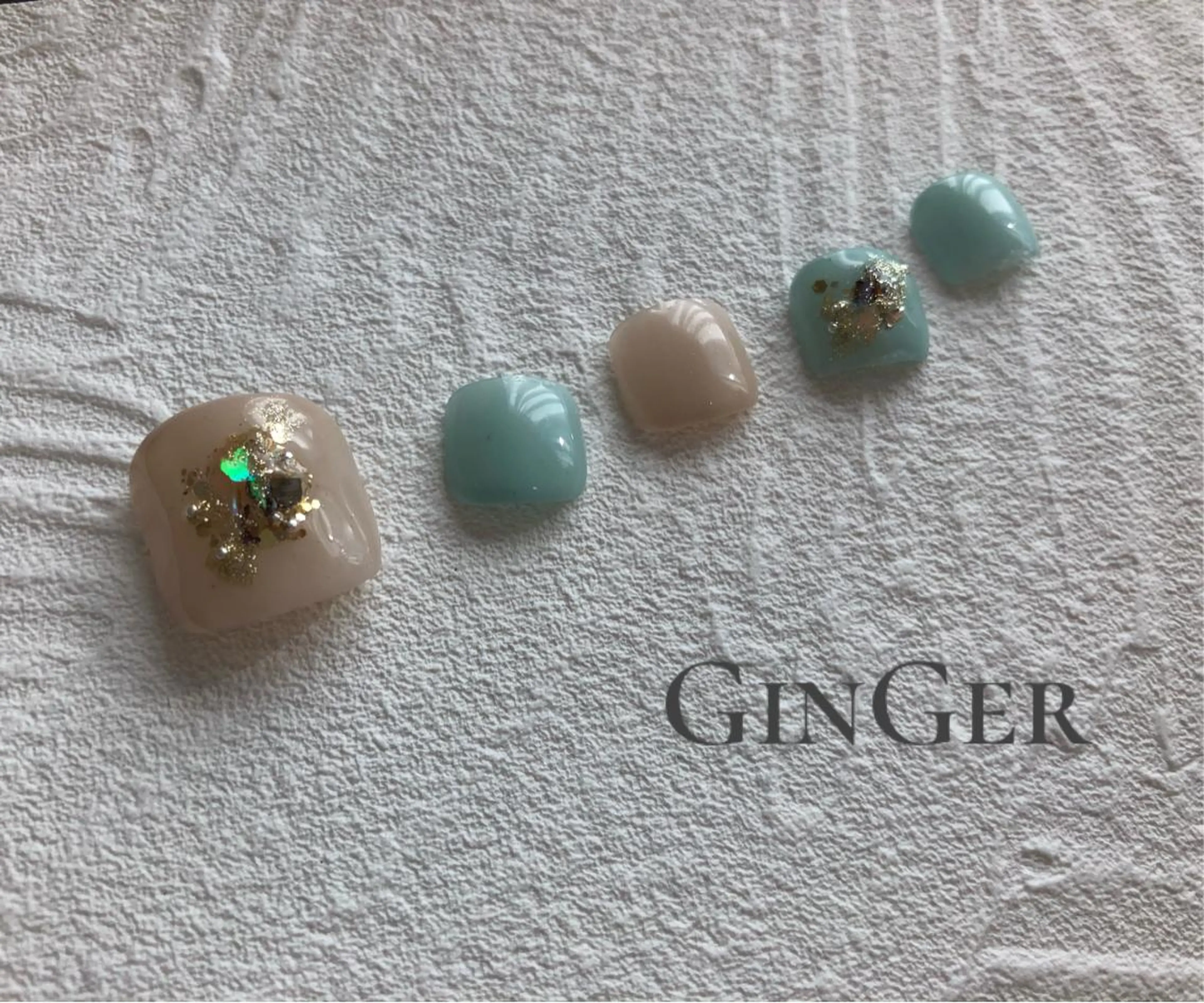 ネイル フットネイル GinGer nail salonのネイルデザイン