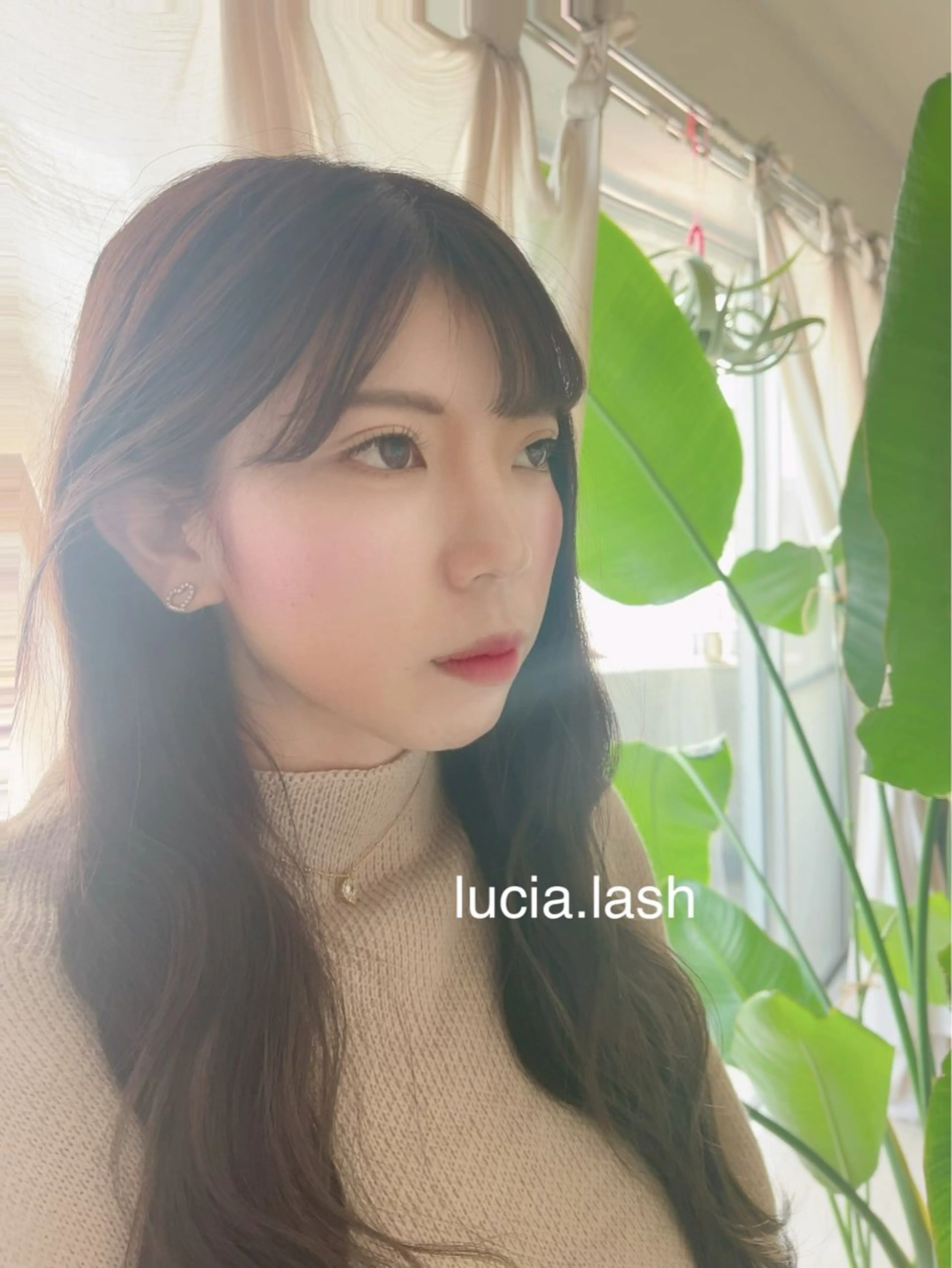 マツエク・マツパ フラットラッシュ ナチュラル マツエク Lucia 小川のマツエク・マツパデザイン