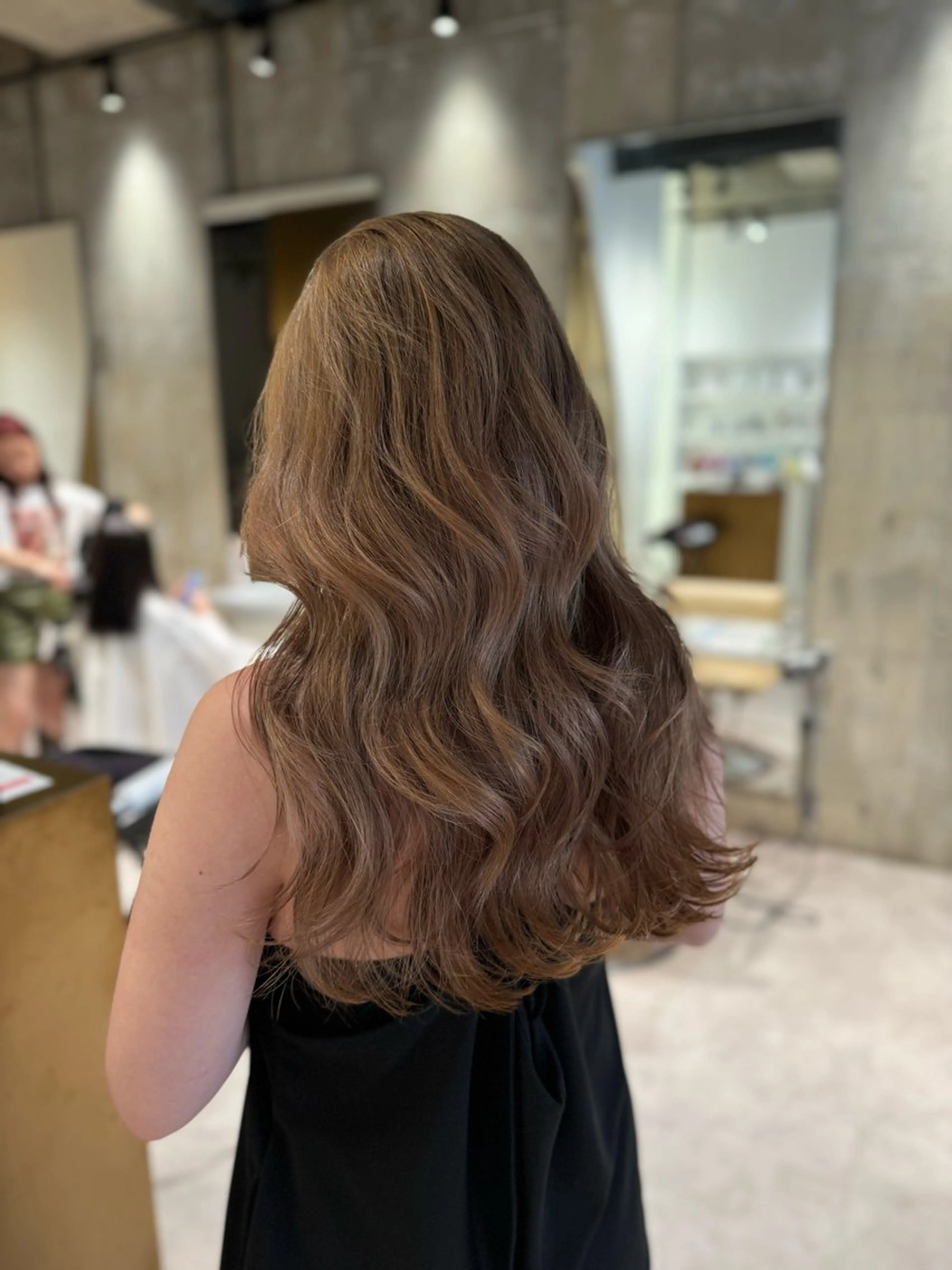 ロング カラー カット ヘアカラー トリートメント ☀️海外レイヤー 🇺🇸/ヒナコのヘアスタイル