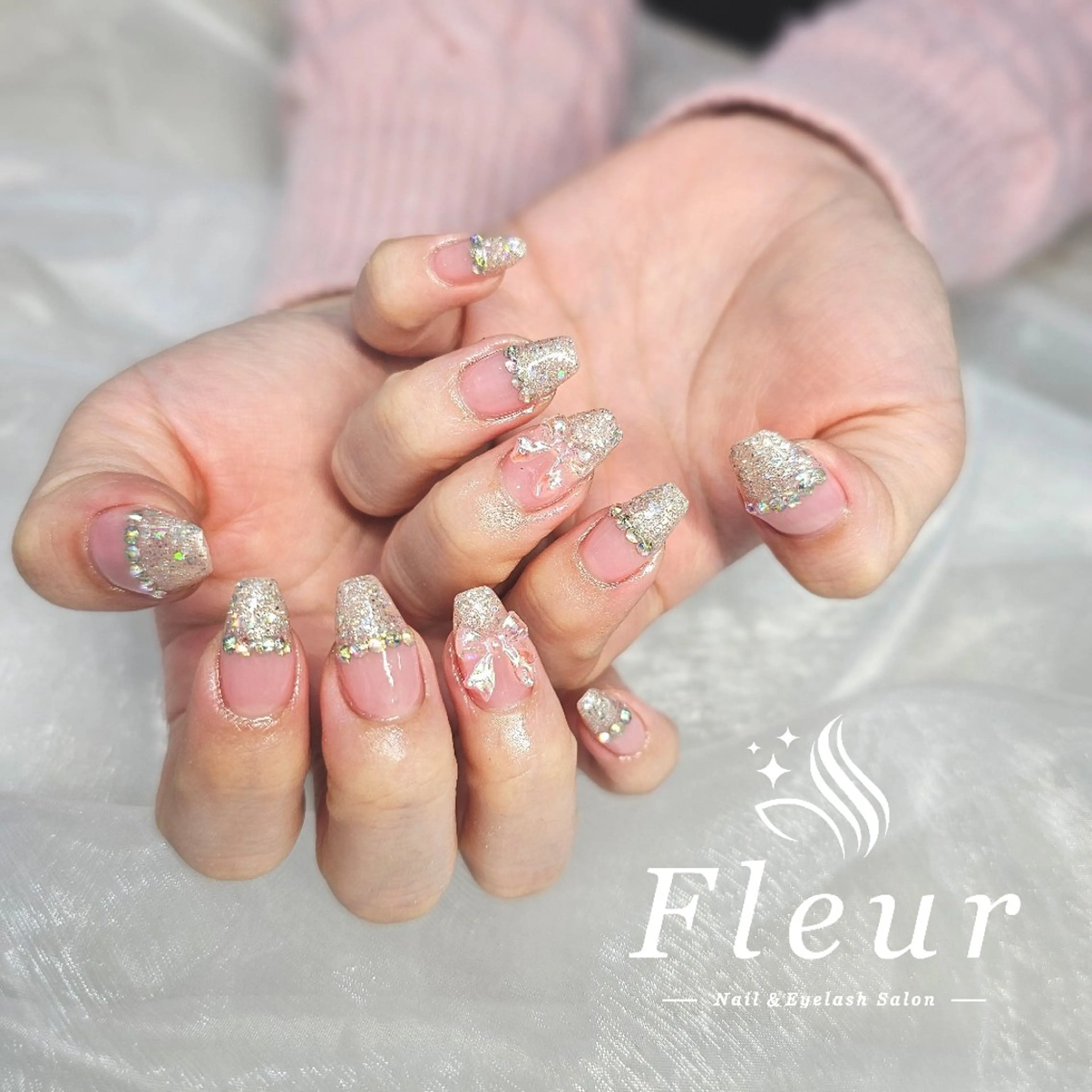 ネイル nail&eye ♡Fleur♡のネイルデザイン
