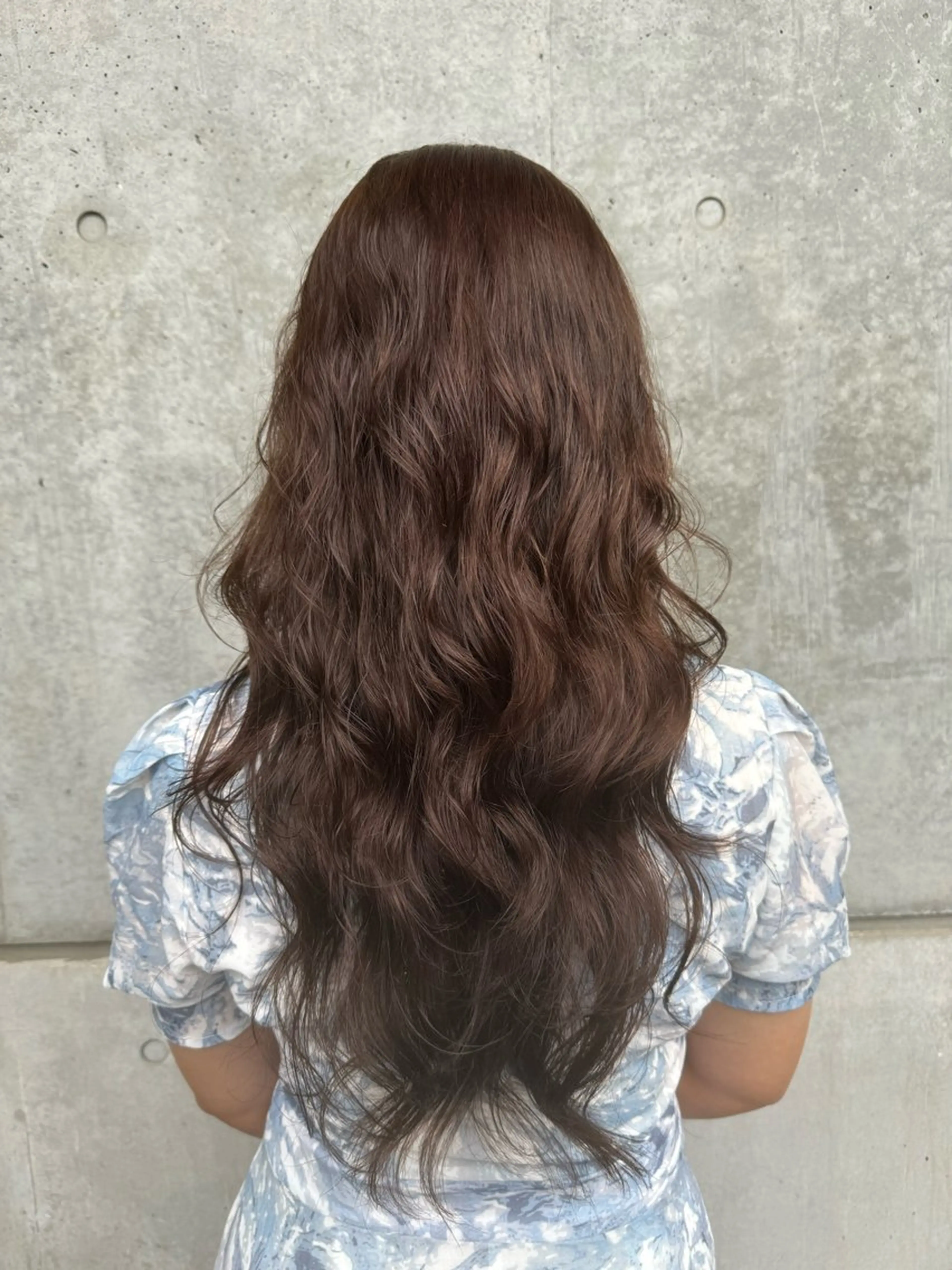 ロング パーマ 原田 聖也のヘアスタイル