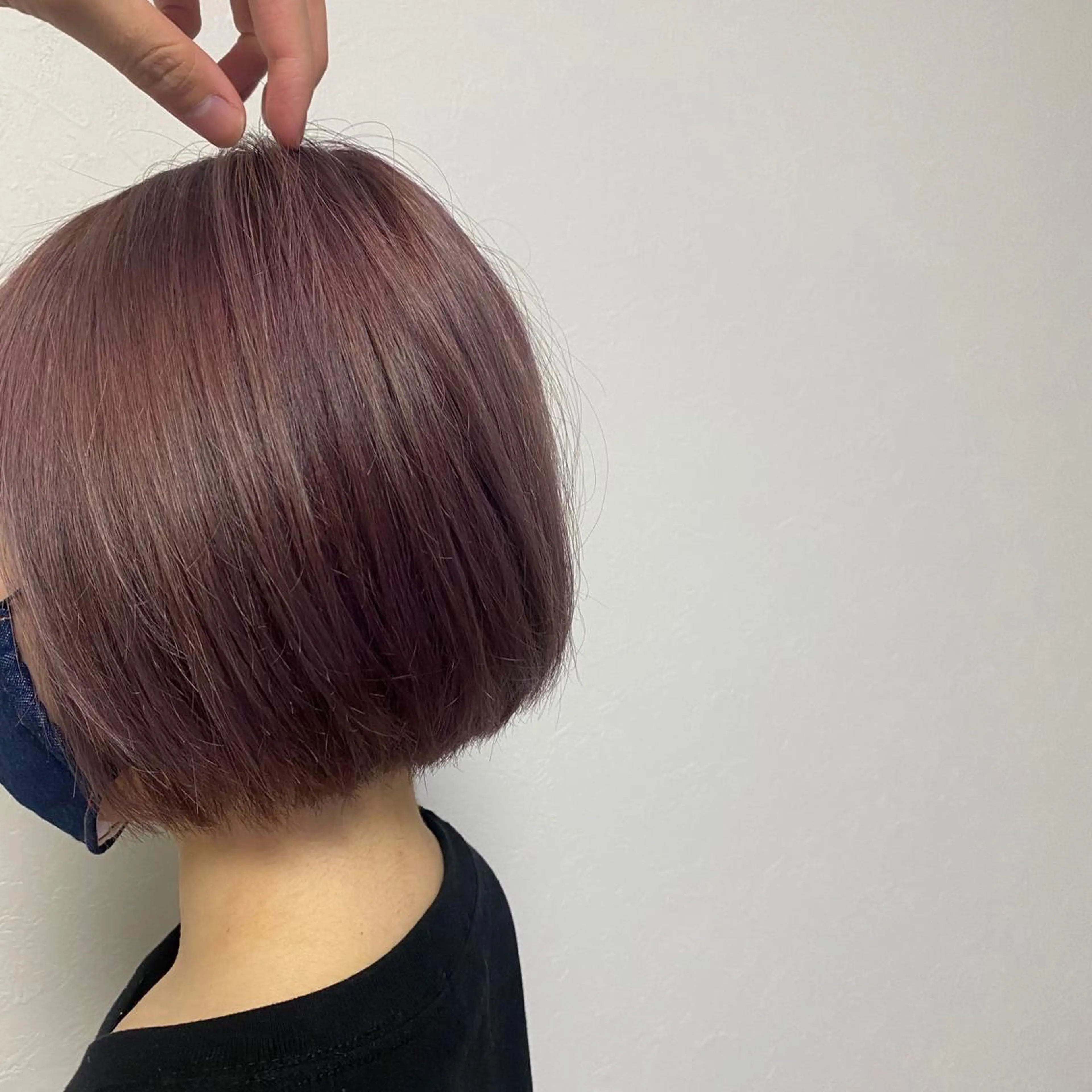 ミディアム ボブ/マンツーマン ミヒラケイタのヘアスタイル