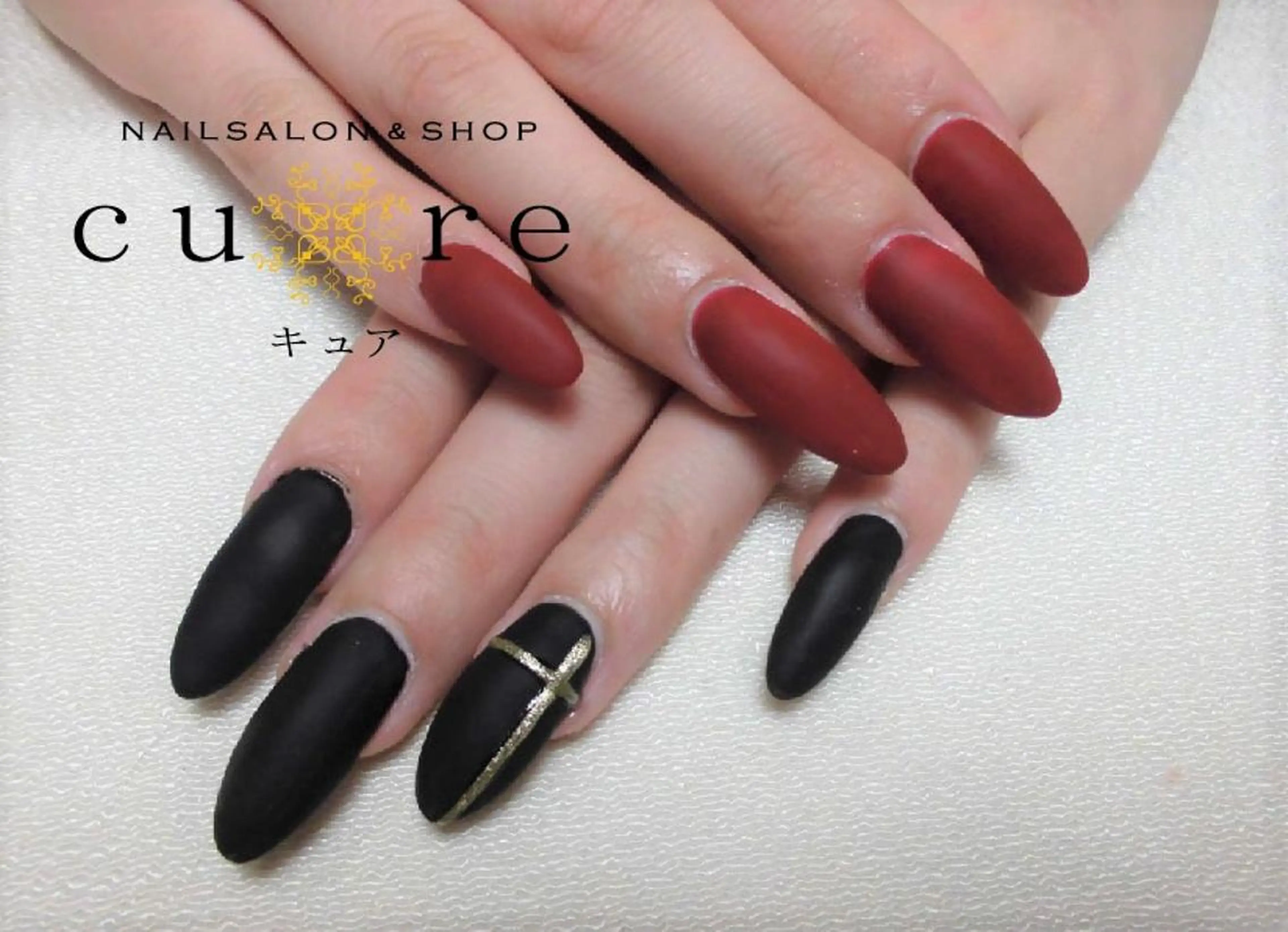 ロング ネイル ネイルサロン Cureのネイルデザイン