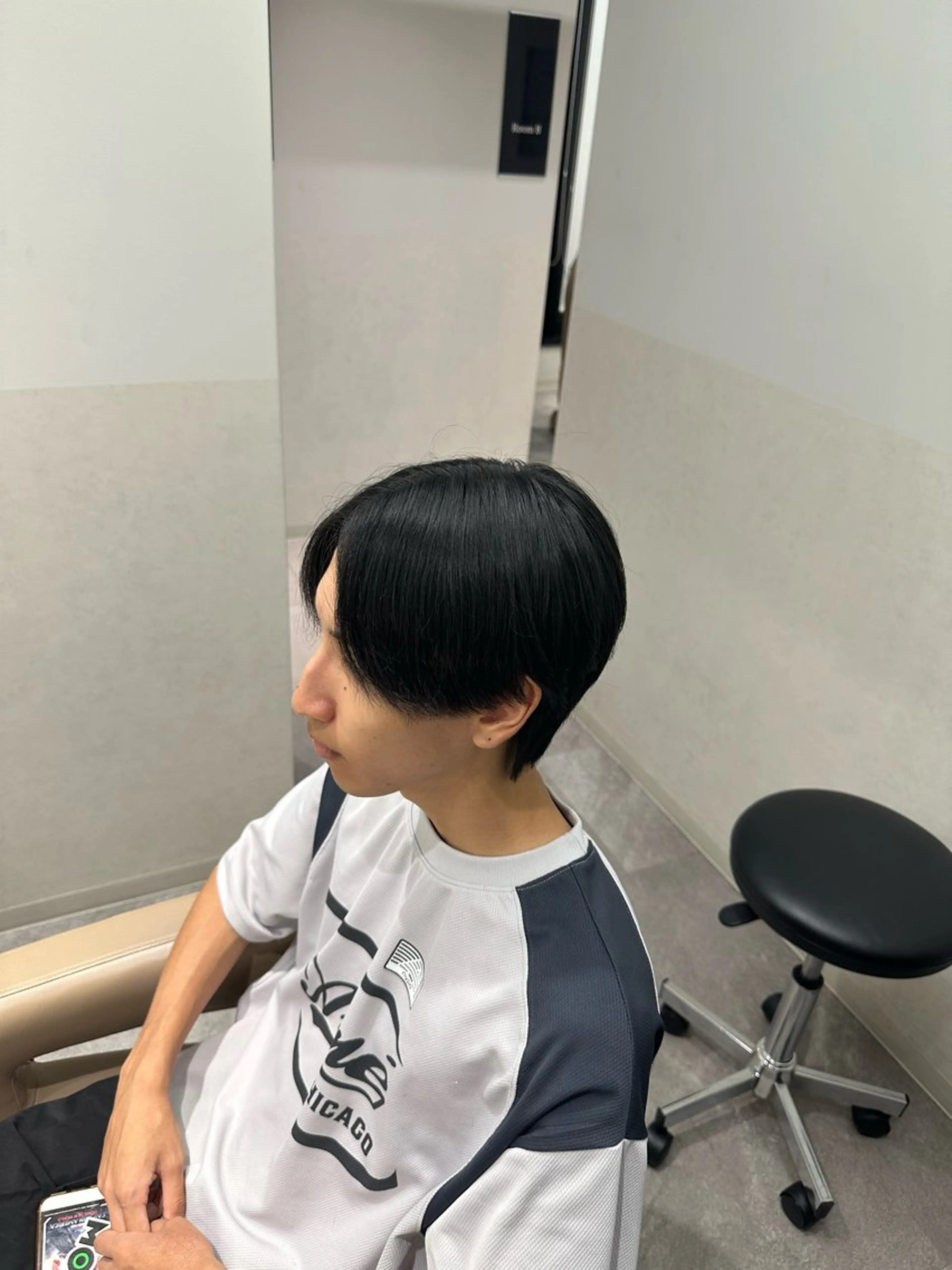 ショート くせ毛 縮毛矯正 カット SALOWIN下北No.R店所属・下北沢／メンズ/ メンズパーマ/優樹のヘアスタイル