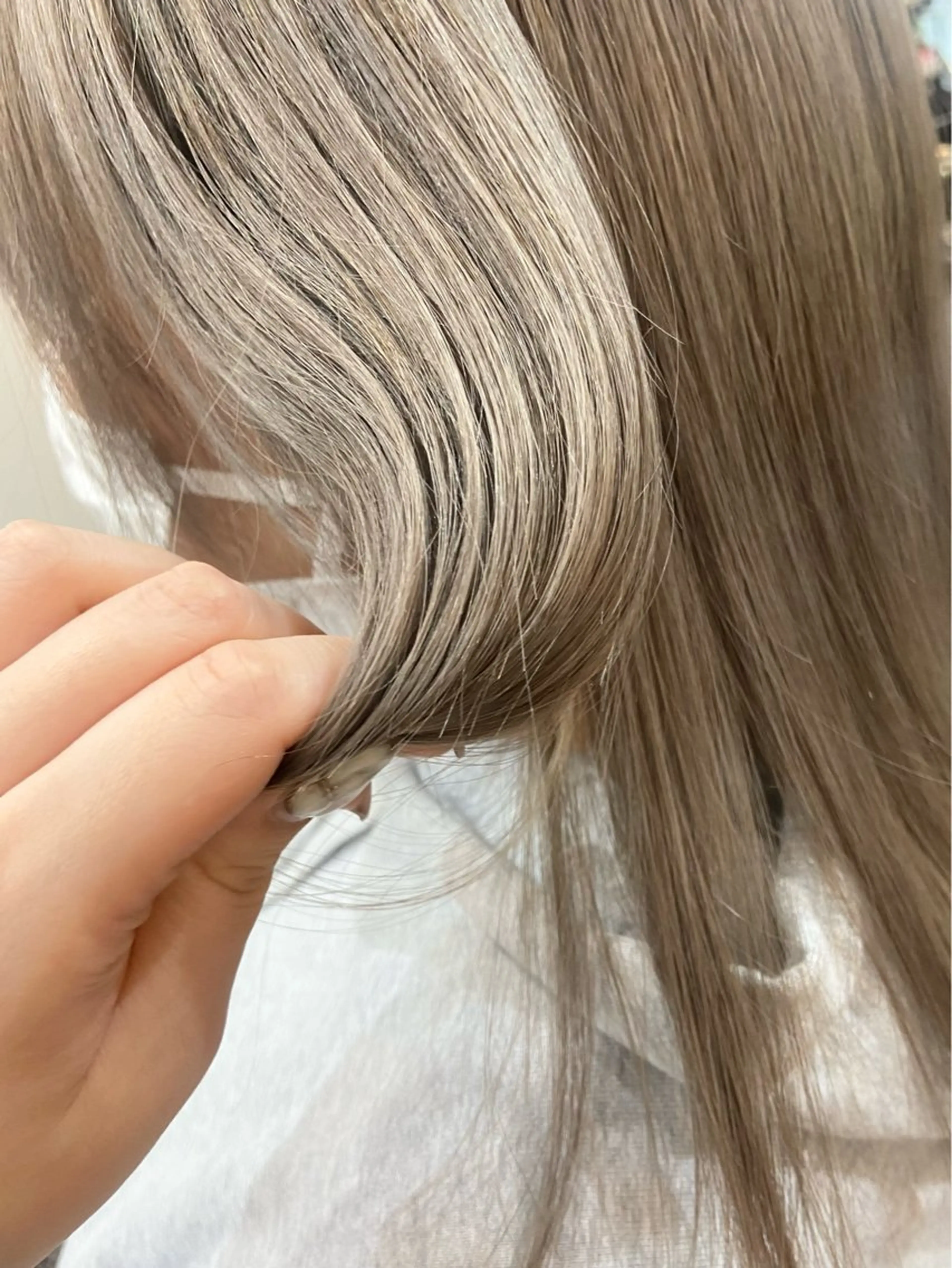 ミディアム カット ヘアカラー 透明感カラー/ 加瀬たまものヘアスタイル