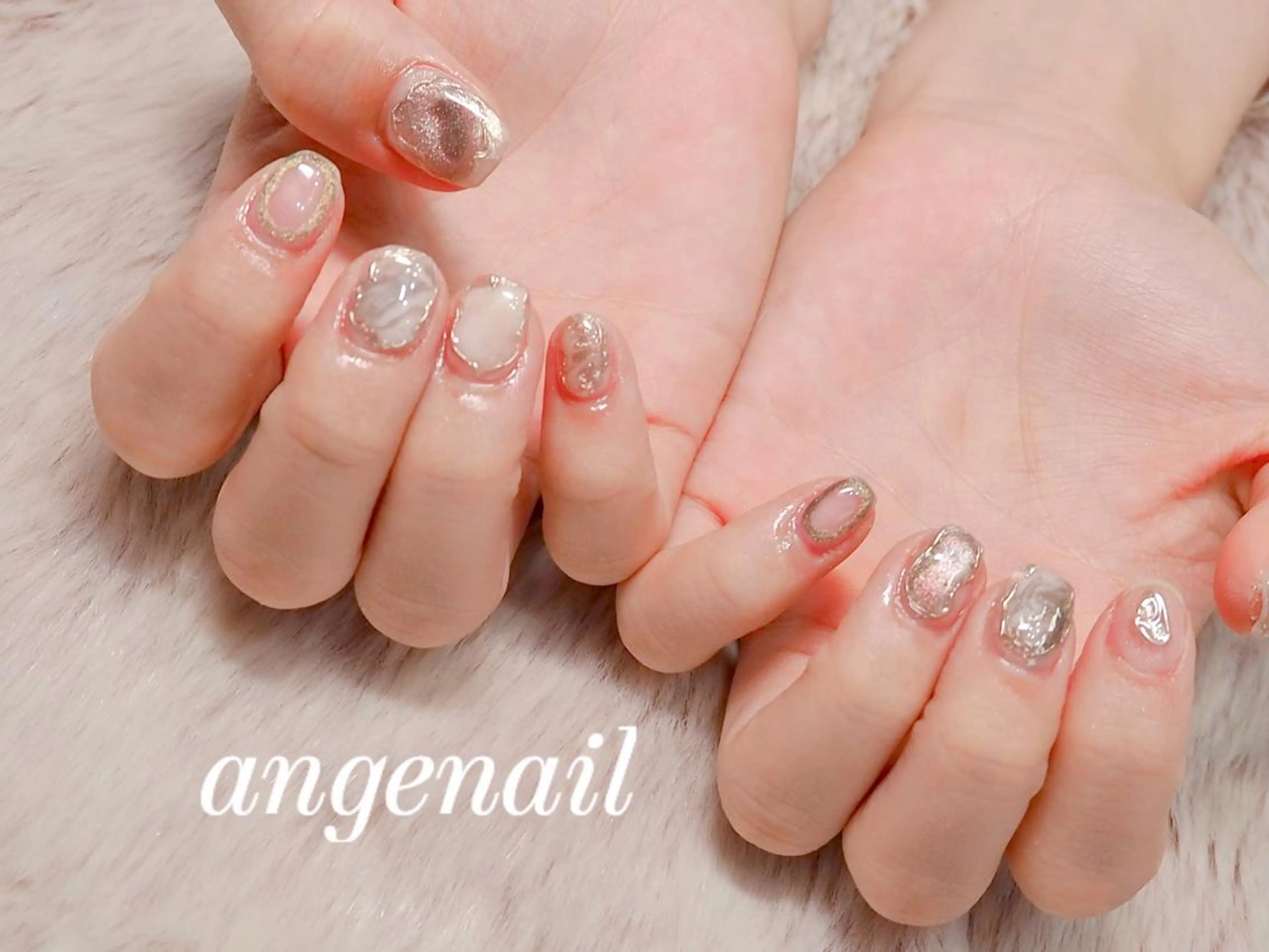 ネイル ハンドネイル オーナーネイリスト MAKIのネイルデザイン