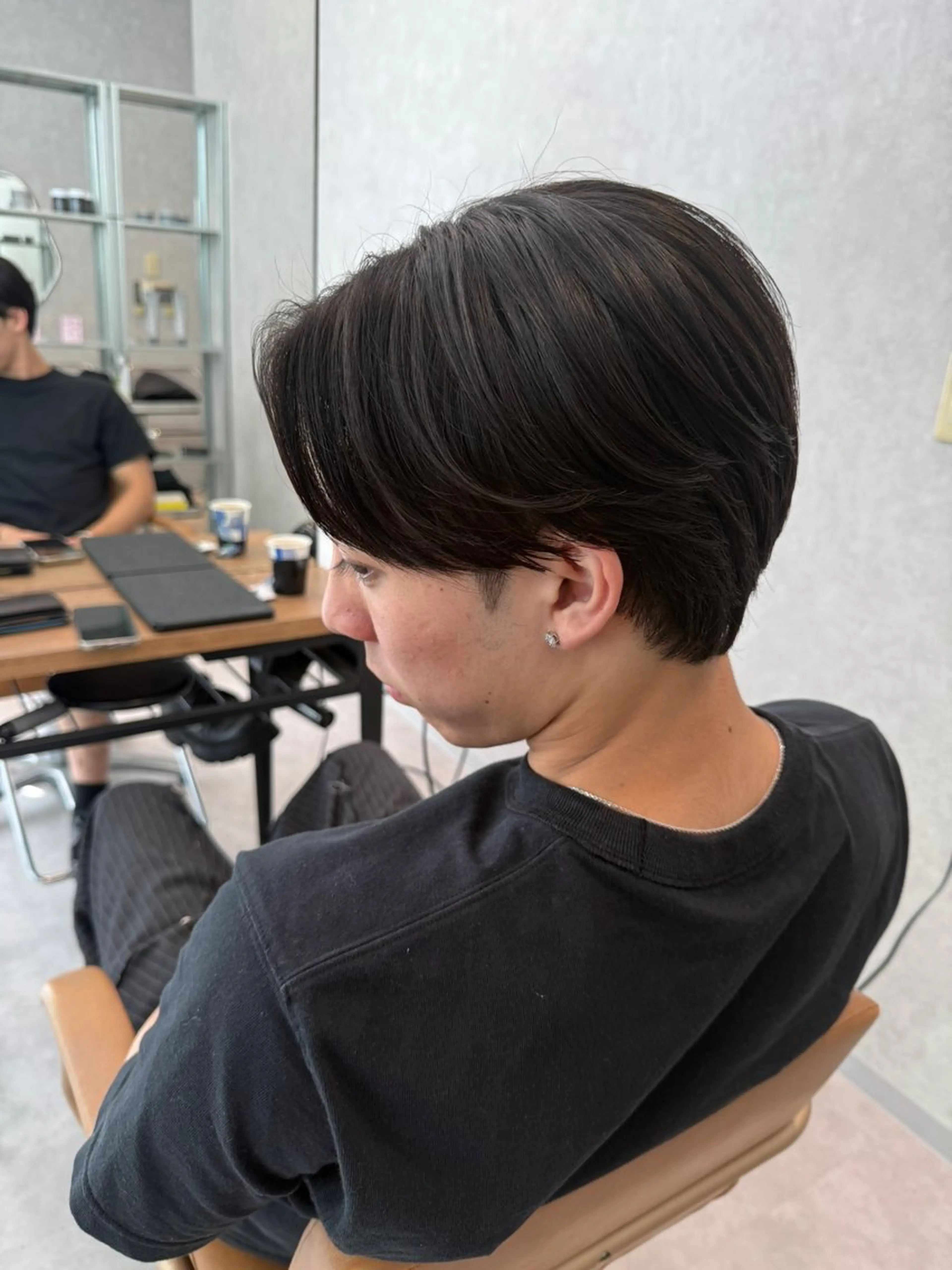 ショート メンズ 縮毛矯正 カット 縮毛矯正 メンズパーマ職人/ 天神/tatsukiのヘアスタイル