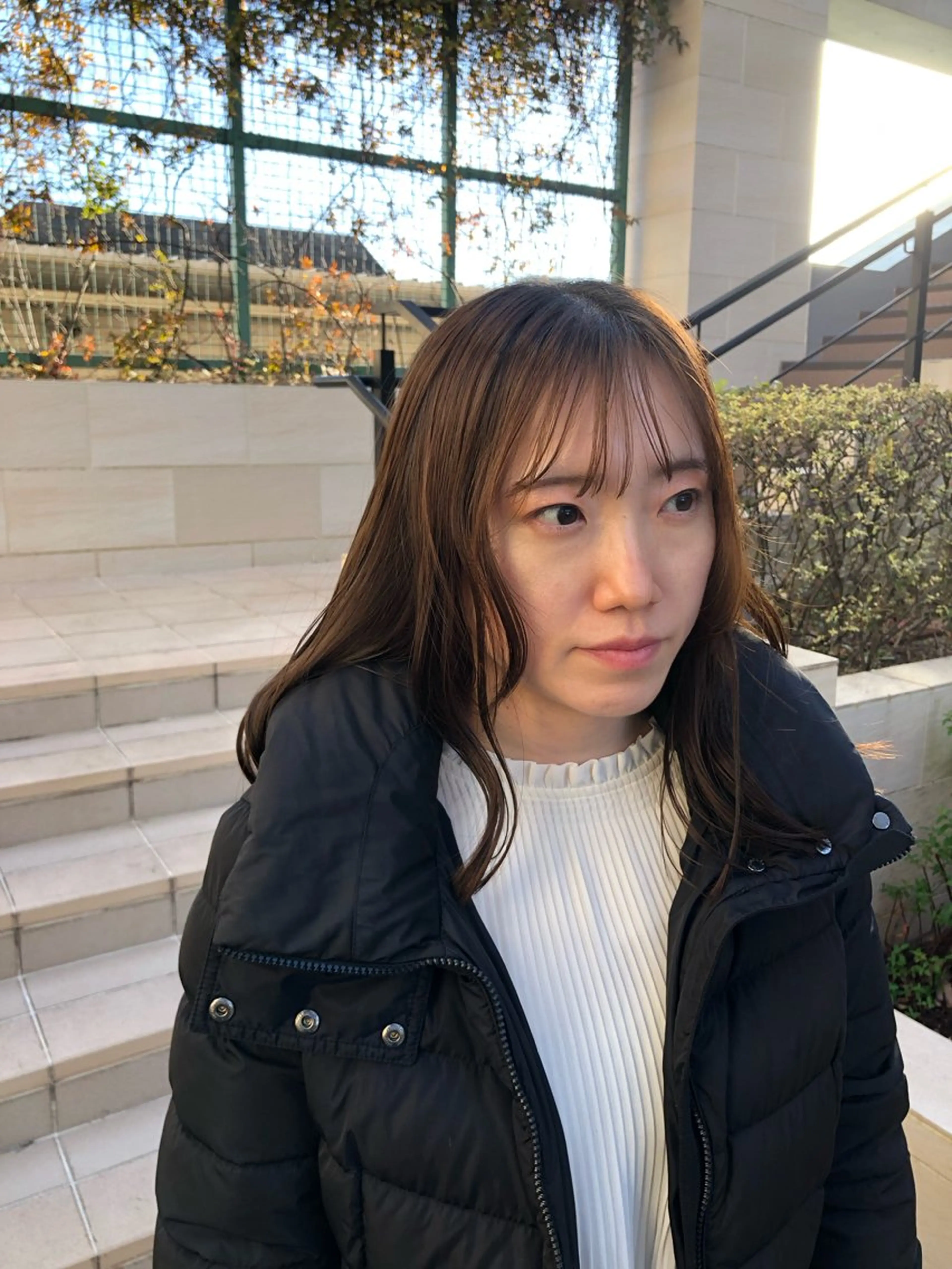 セミロング 長山 航来 /縮毛矯正のヘアスタイル