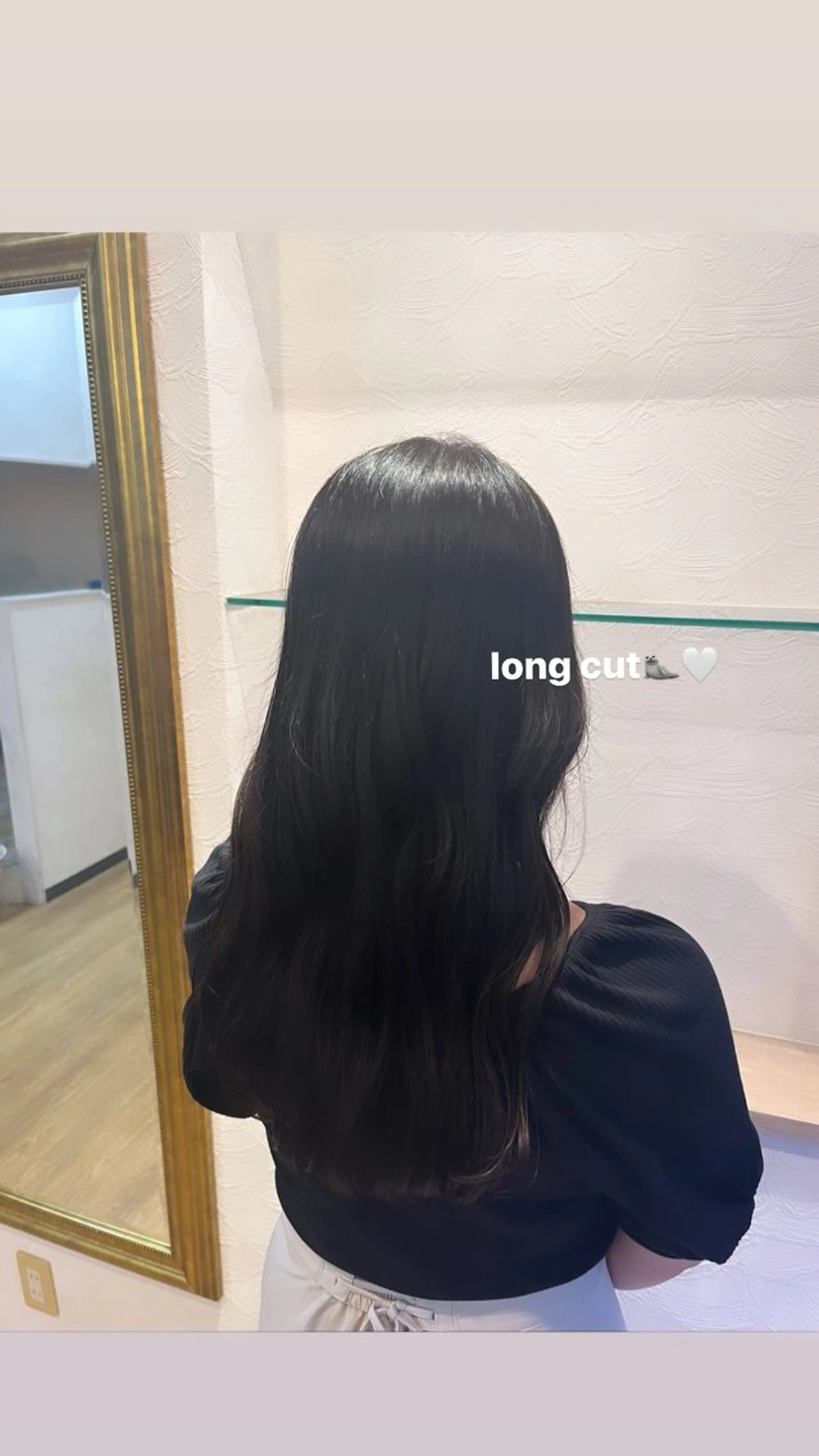 ロング 顔周りカット/ 似合わせ/momo/のヘアスタイル