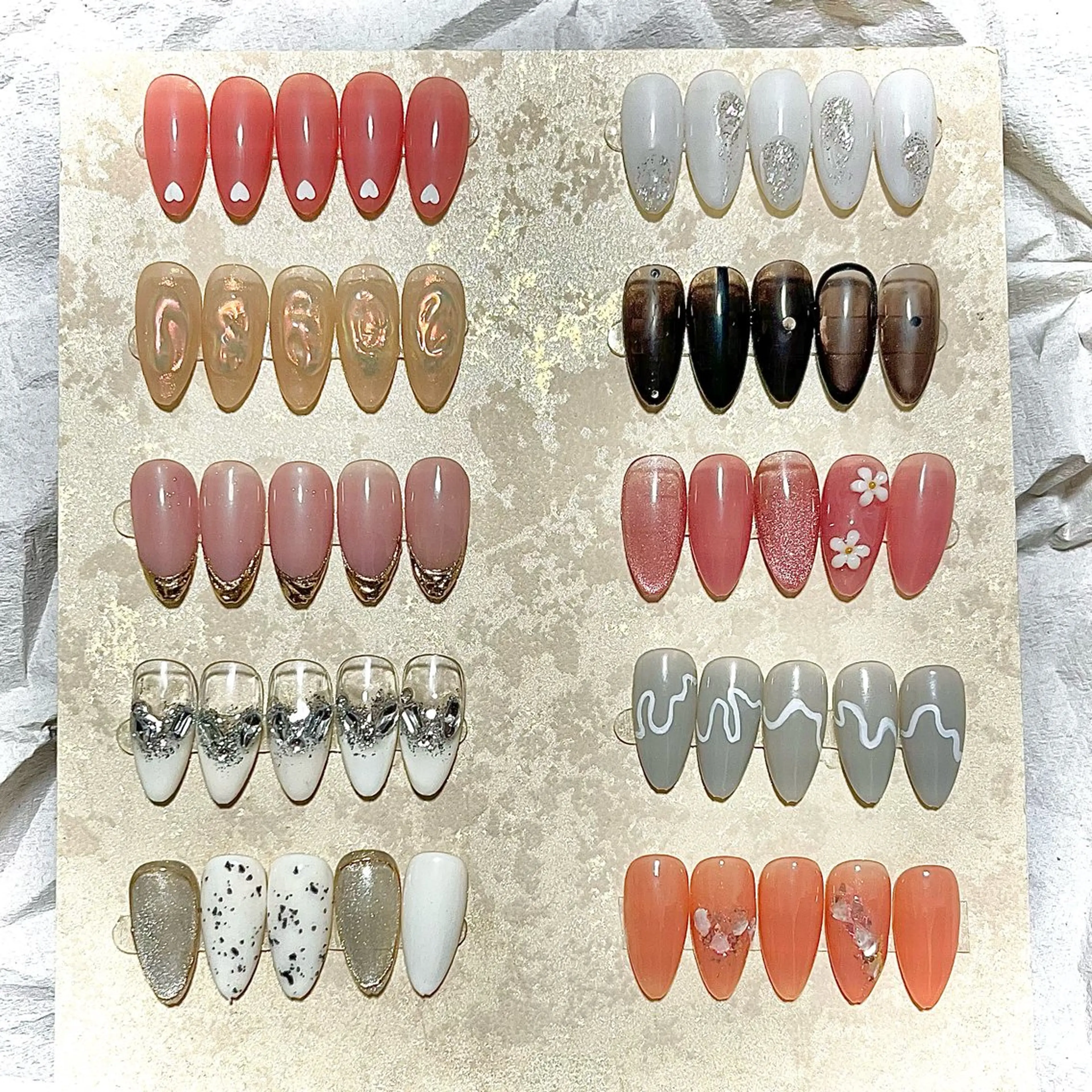 【simple design】定額プレートの写真