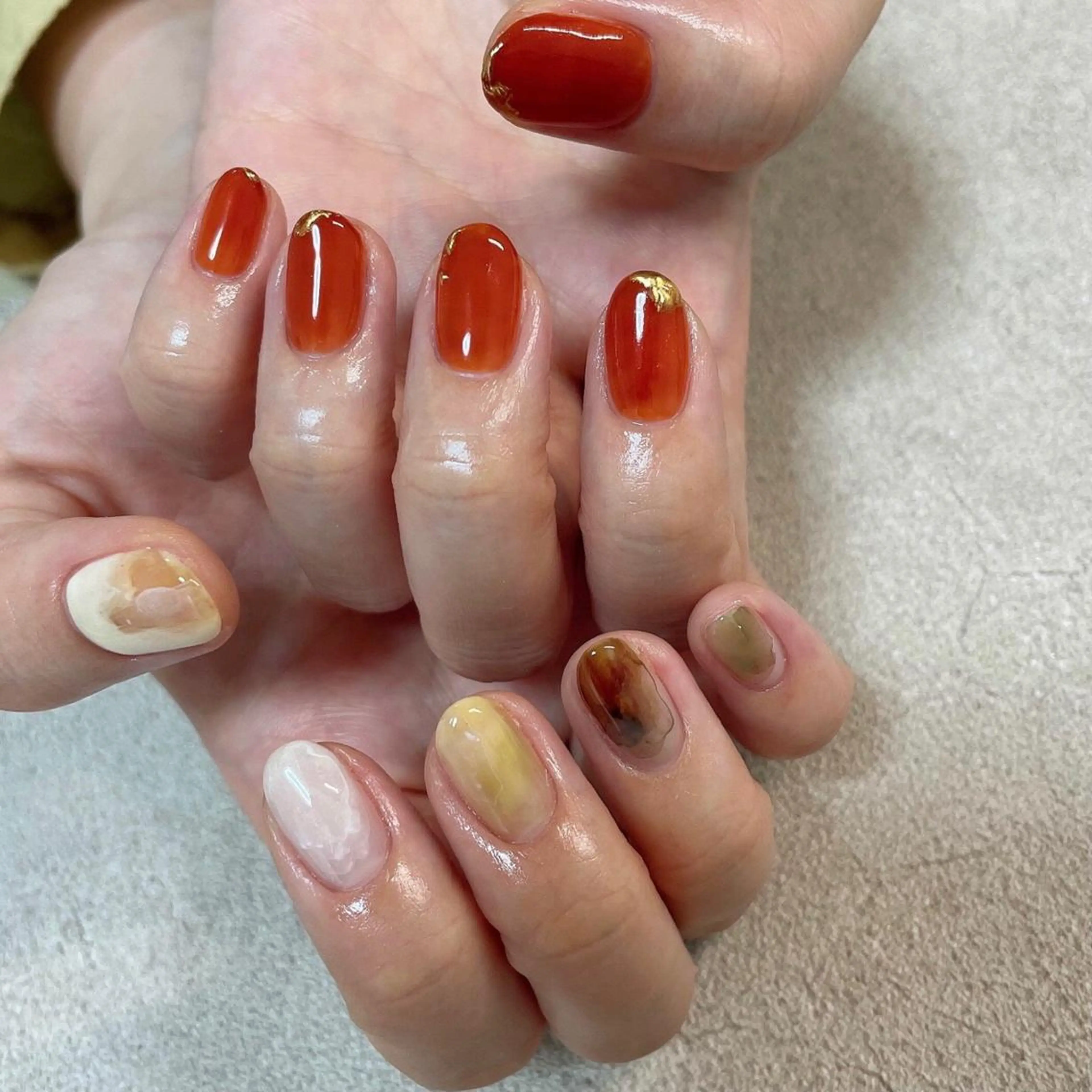 ネイル ハンドネイル lilbondir. chiharuのネイルデザイン