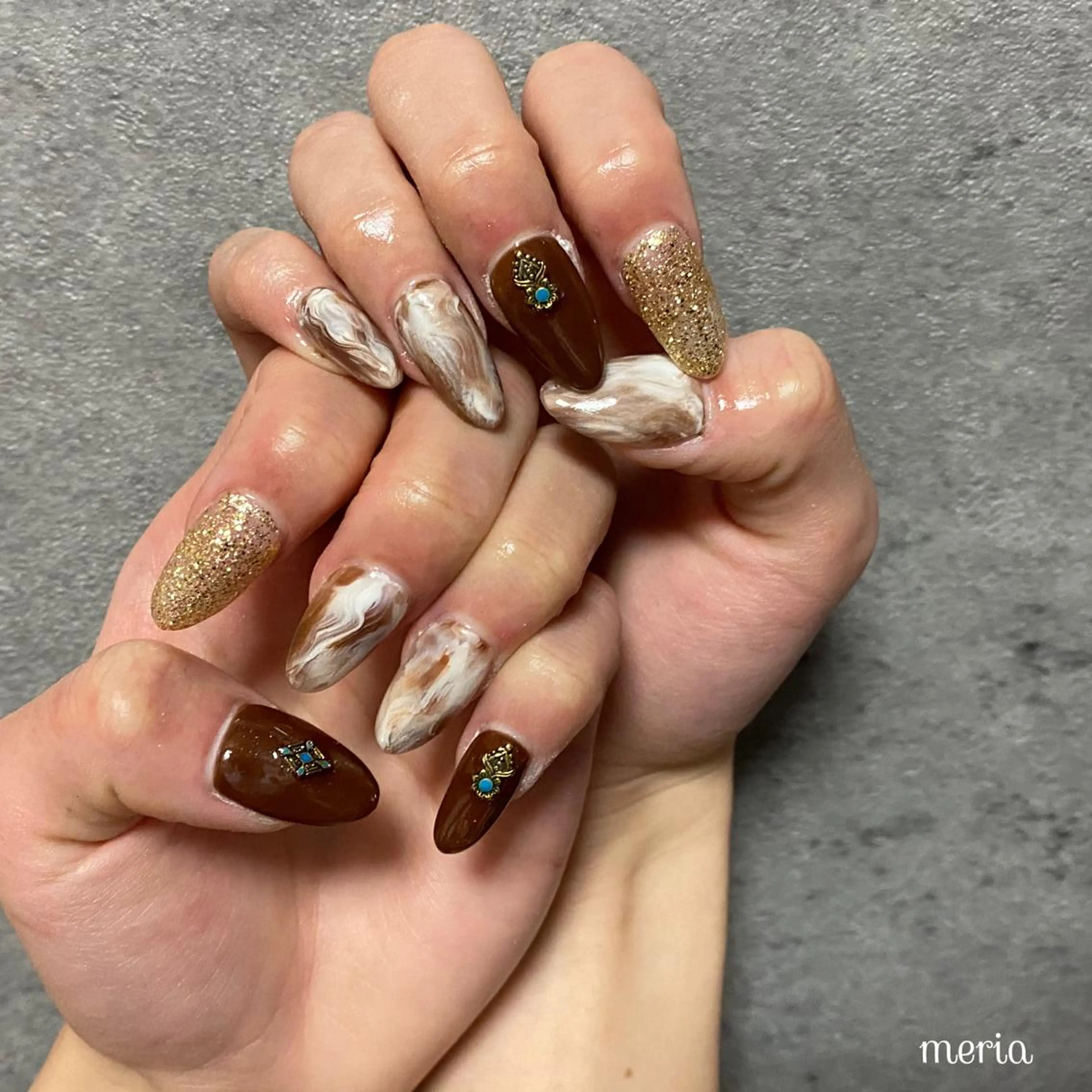 ネイル ハンドネイル ビューティーサロン meriaのネイルデザイン