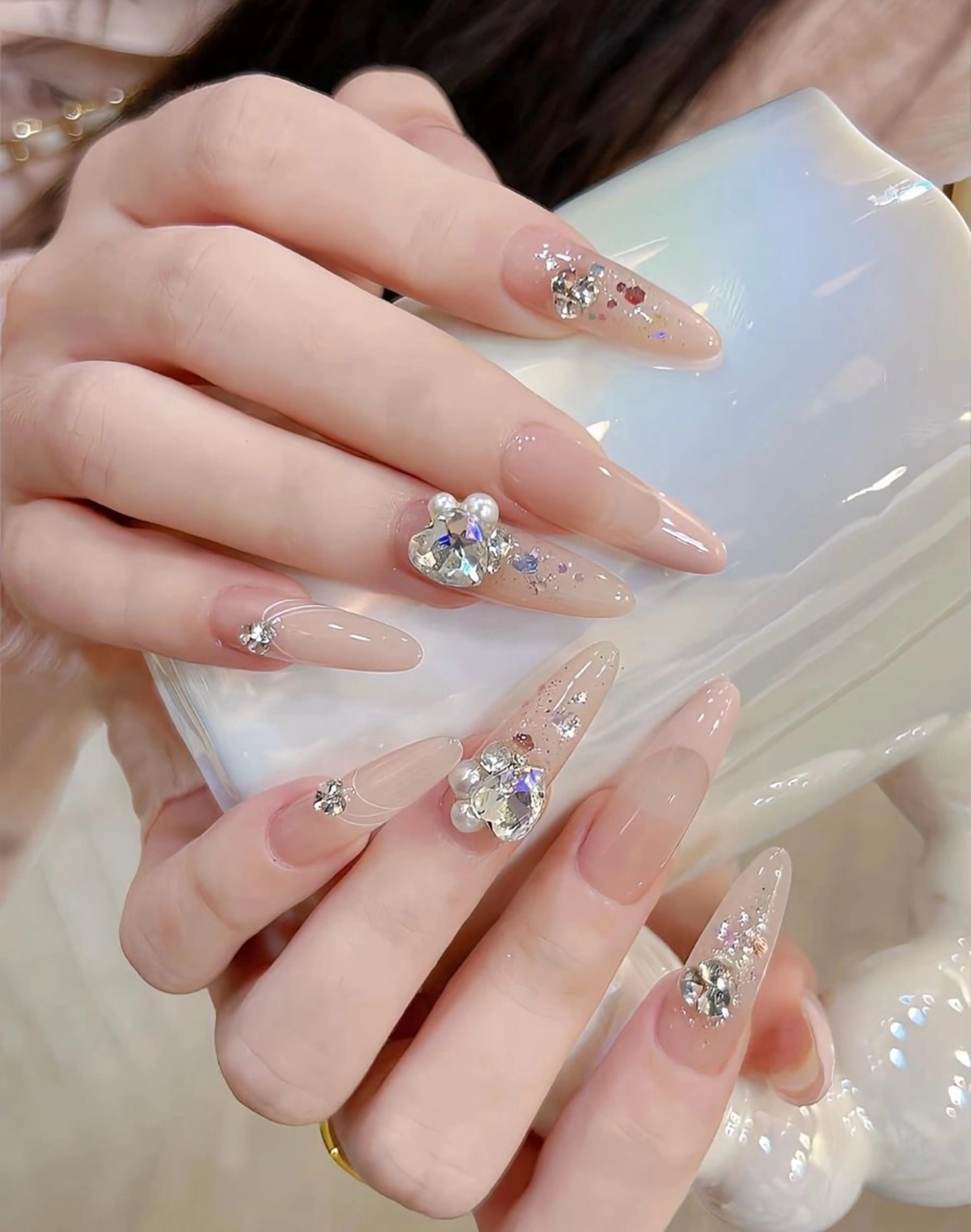ネイル アートネイル チークネイル 長さ出し フットネイル ジェルネイル ハンドネイル ハンドケア For you. Nail Salonのネイルデザイン