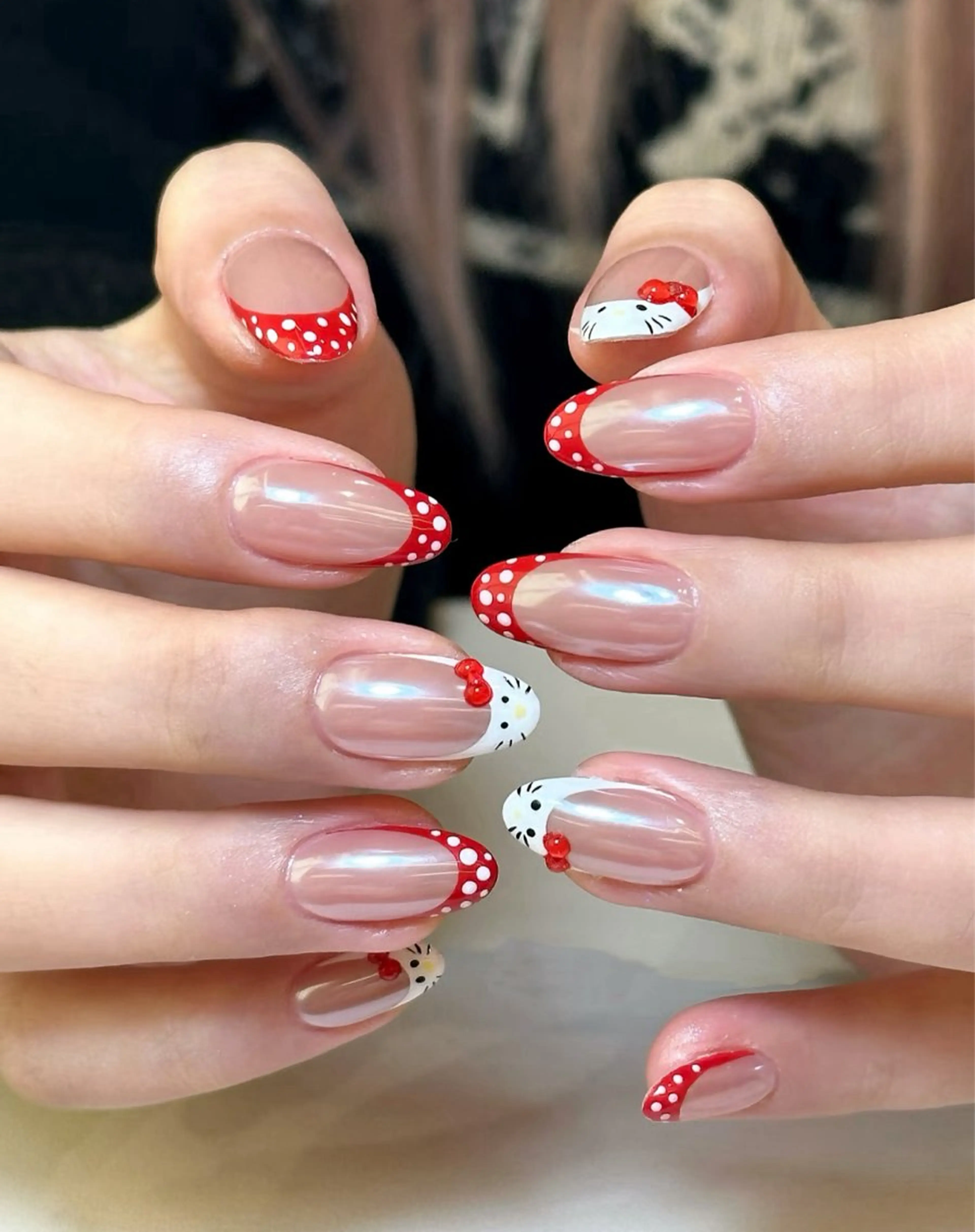 ネイル Maggie チョウチョウのネイルデザイン