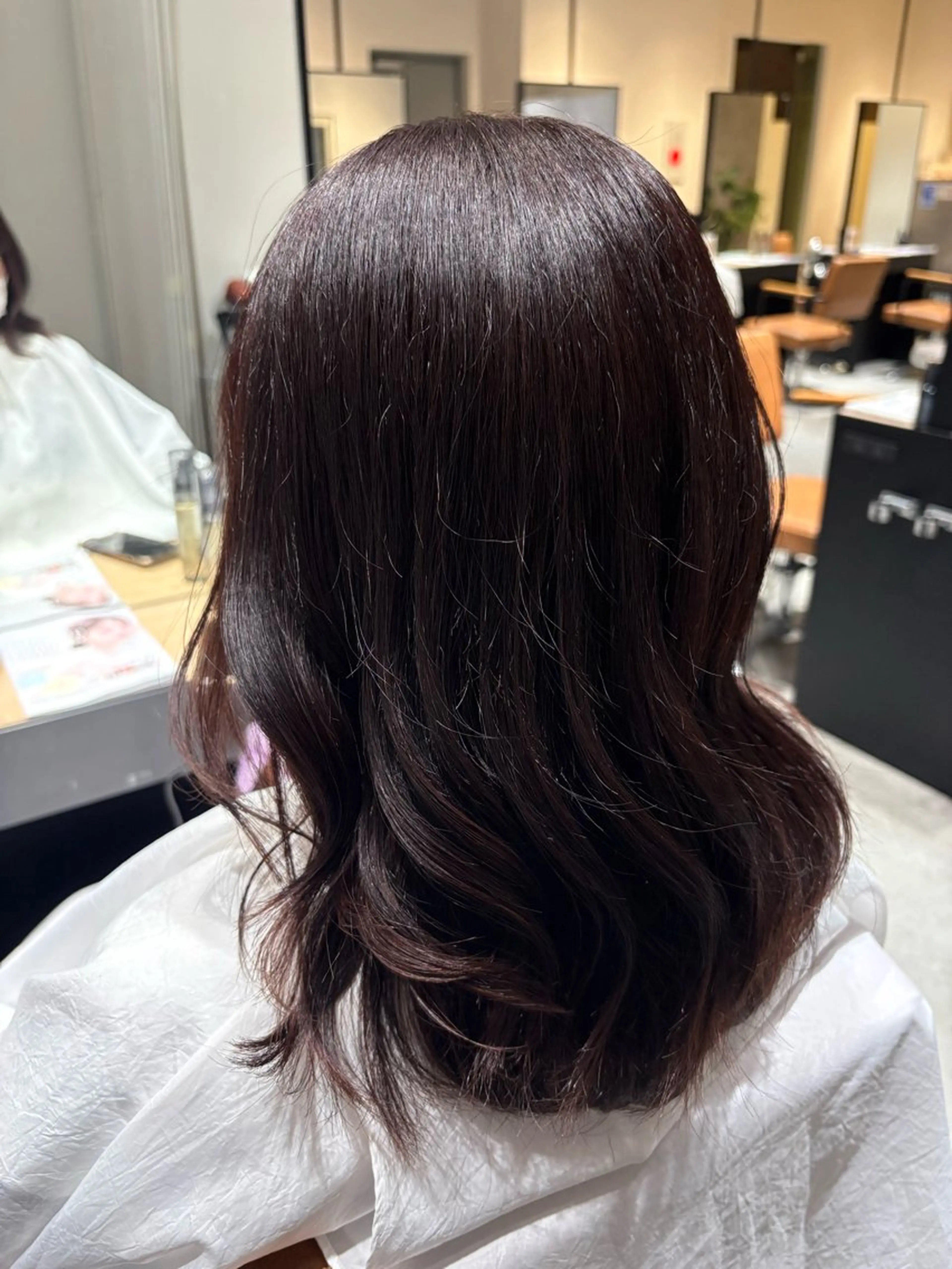 セミロング ヘアアレンジ 中村 聖のヘアスタイル