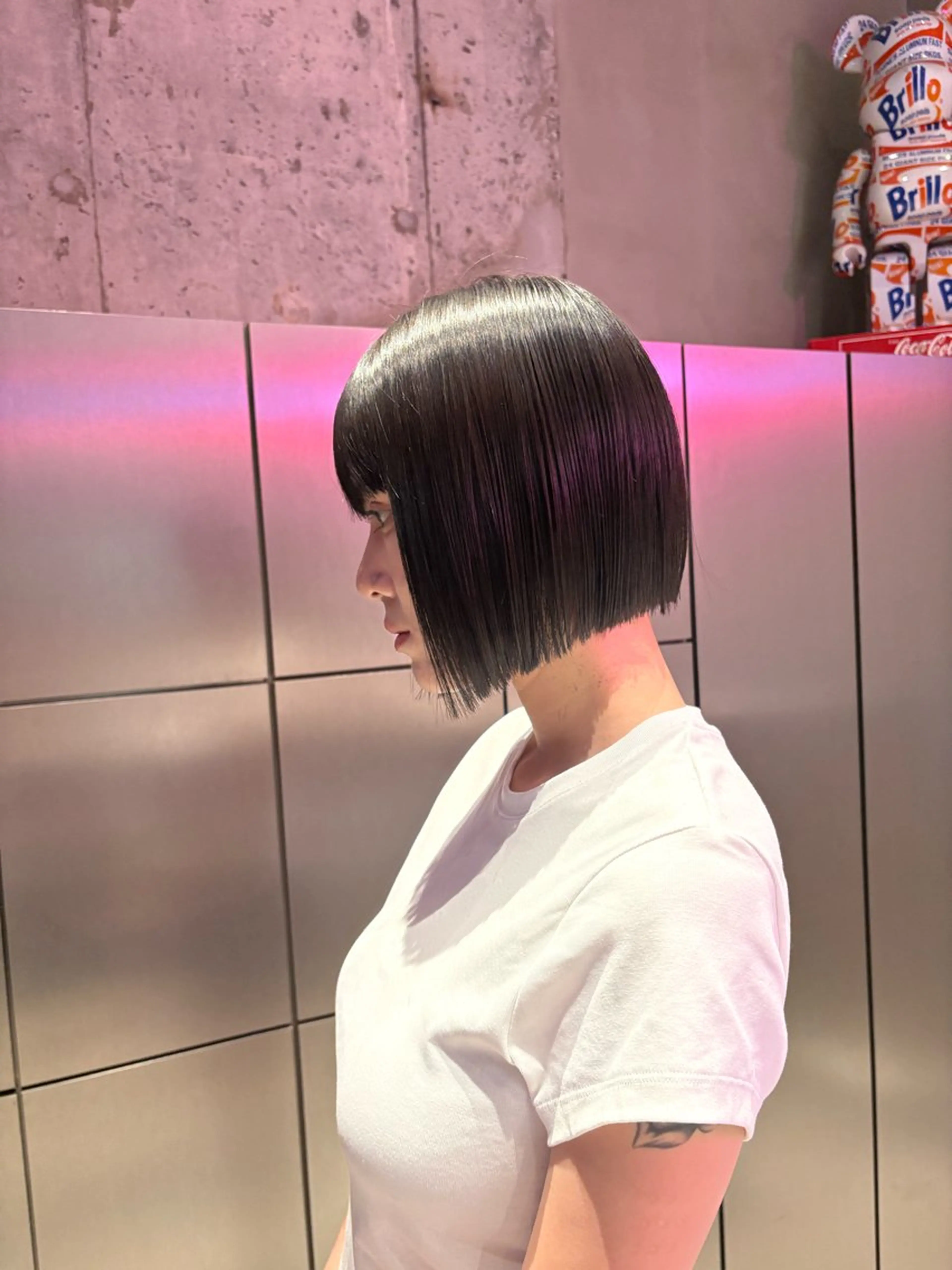 ショート ADDICTION所属・山崎 京のヘアスタイル