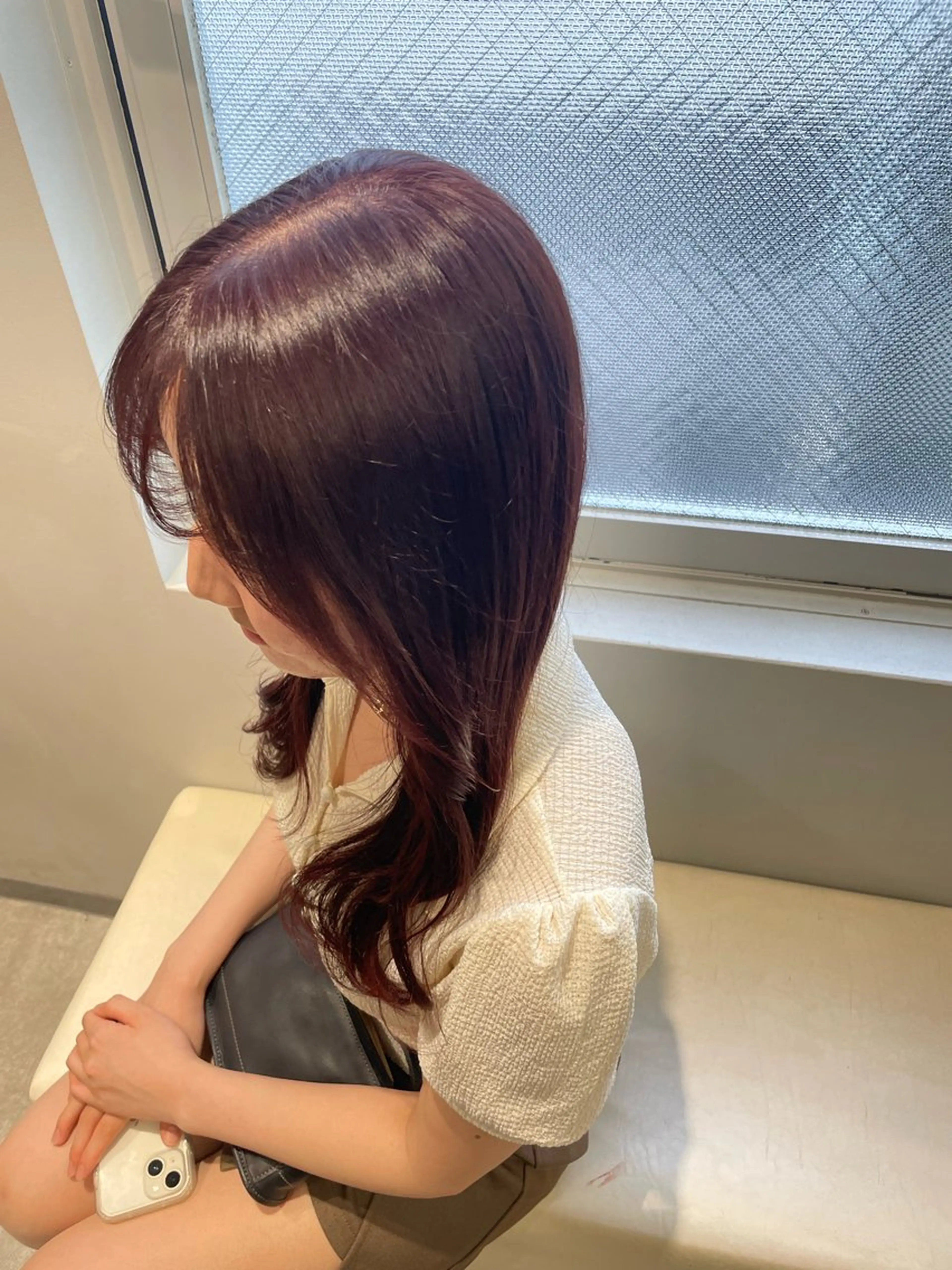 セミロング カラー Zina【梅田】 /田中 沙弥のヘアスタイル