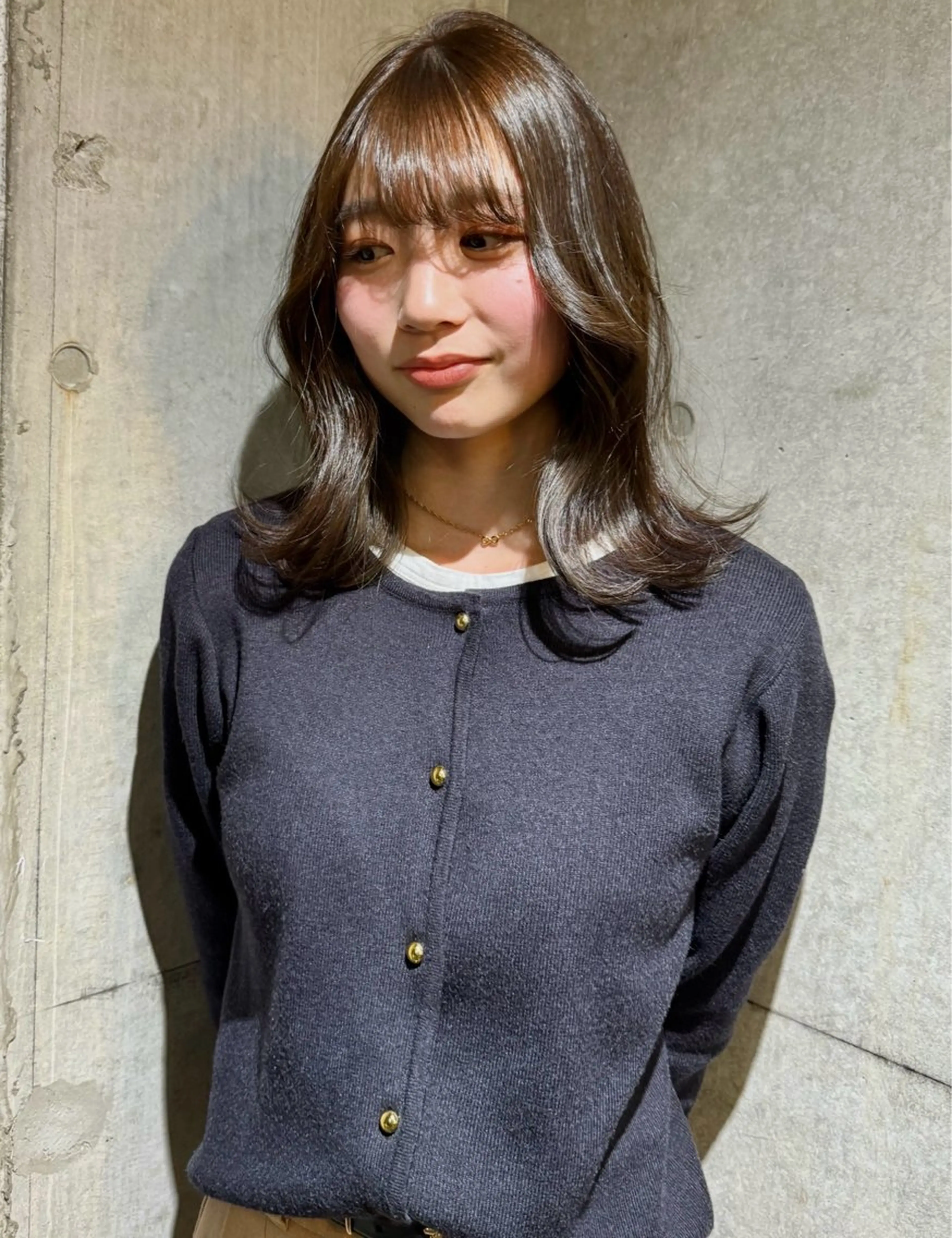 ミディアム カラー キッズ ヘアカラー トリートメント 艶髪/ハイトーン /masami🩵のヘアスタイル