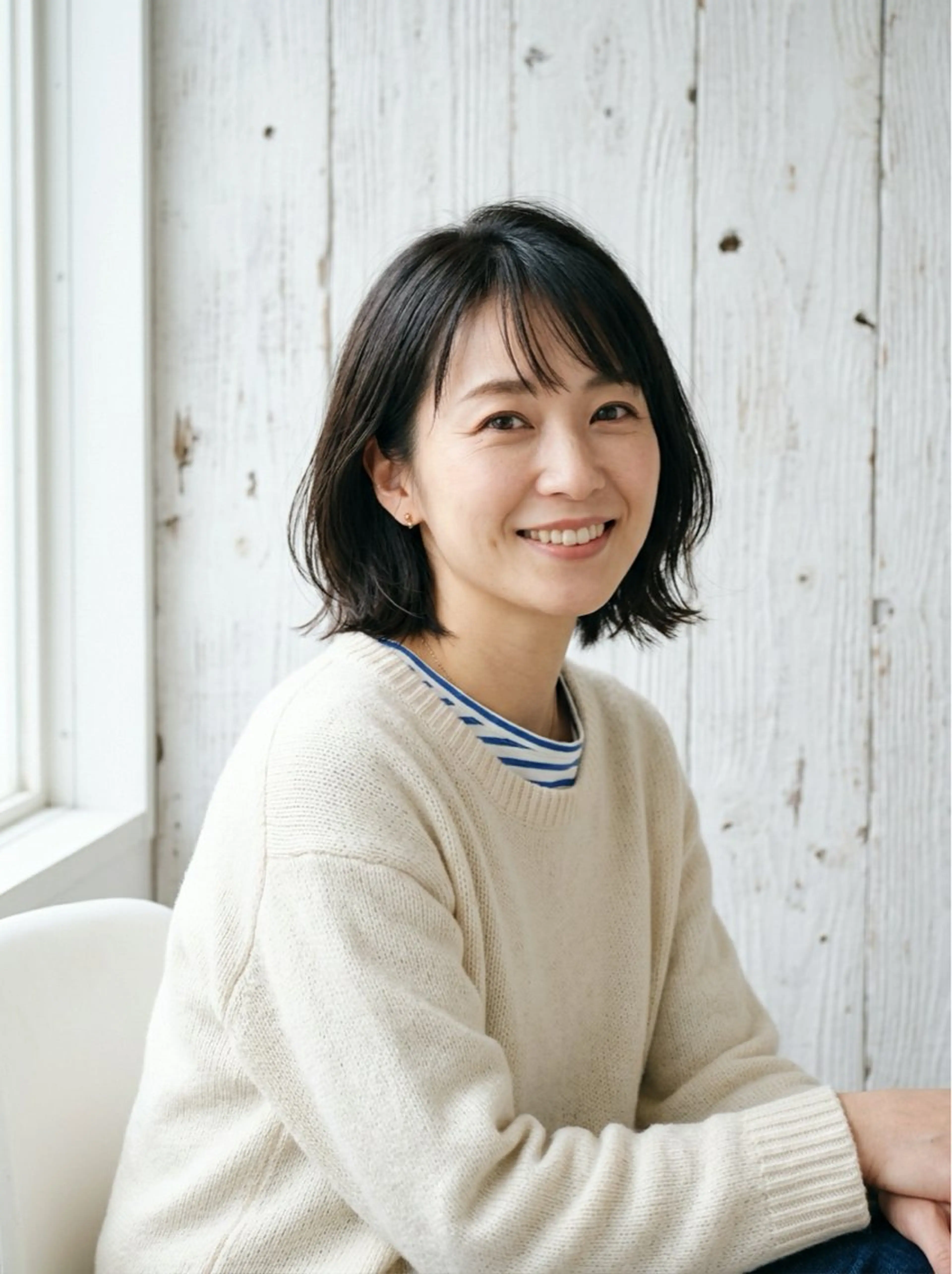 ミディアム カラー Mio ✂︎ラパーチェのヘアスタイル