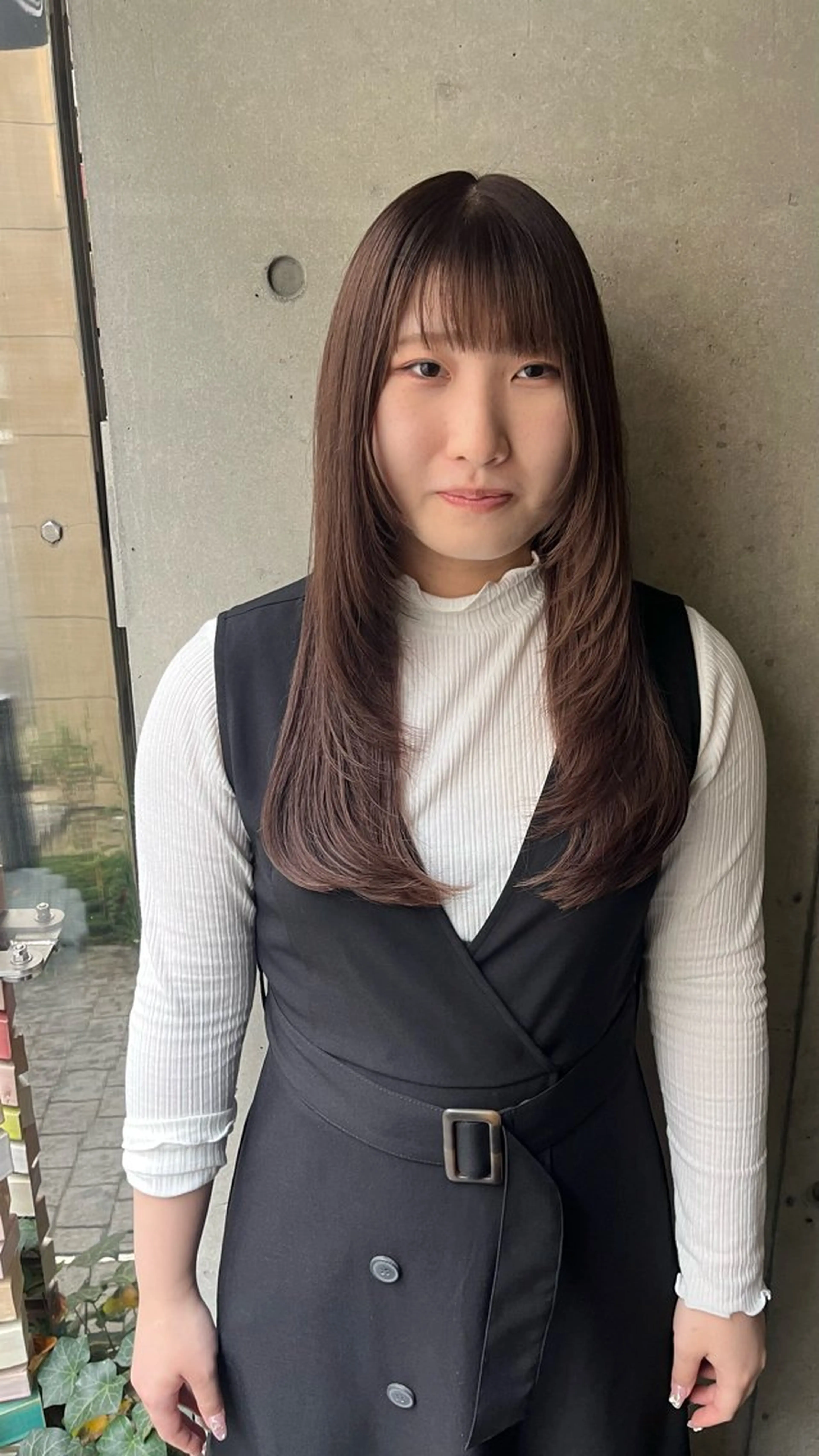 ロング カット ヘアカラー 【美ボブ. カラー】midoのヘアスタイル