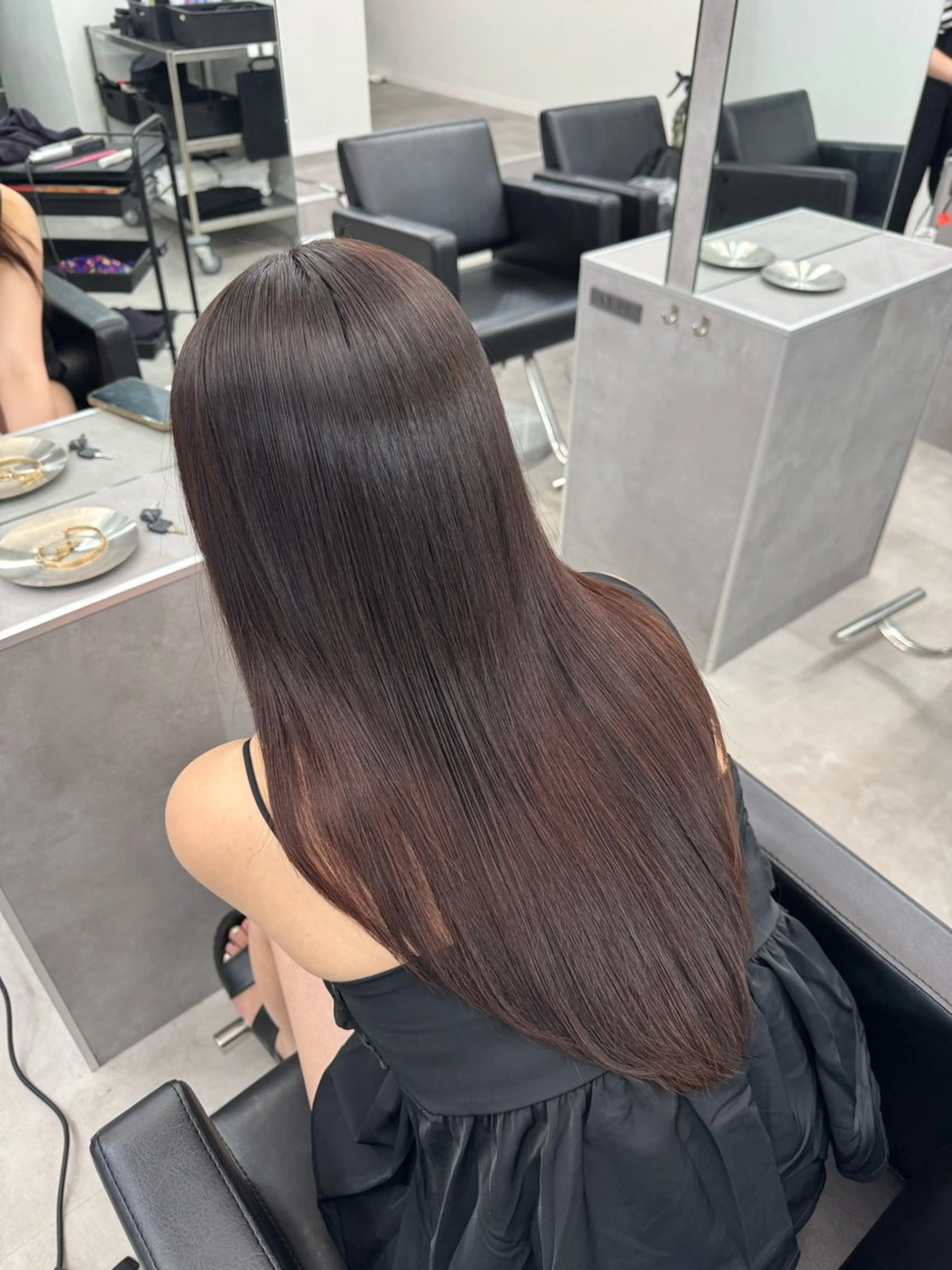 ロング 縮毛矯正 💎神戸三宮puty _ai✨💎のヘアスタイル