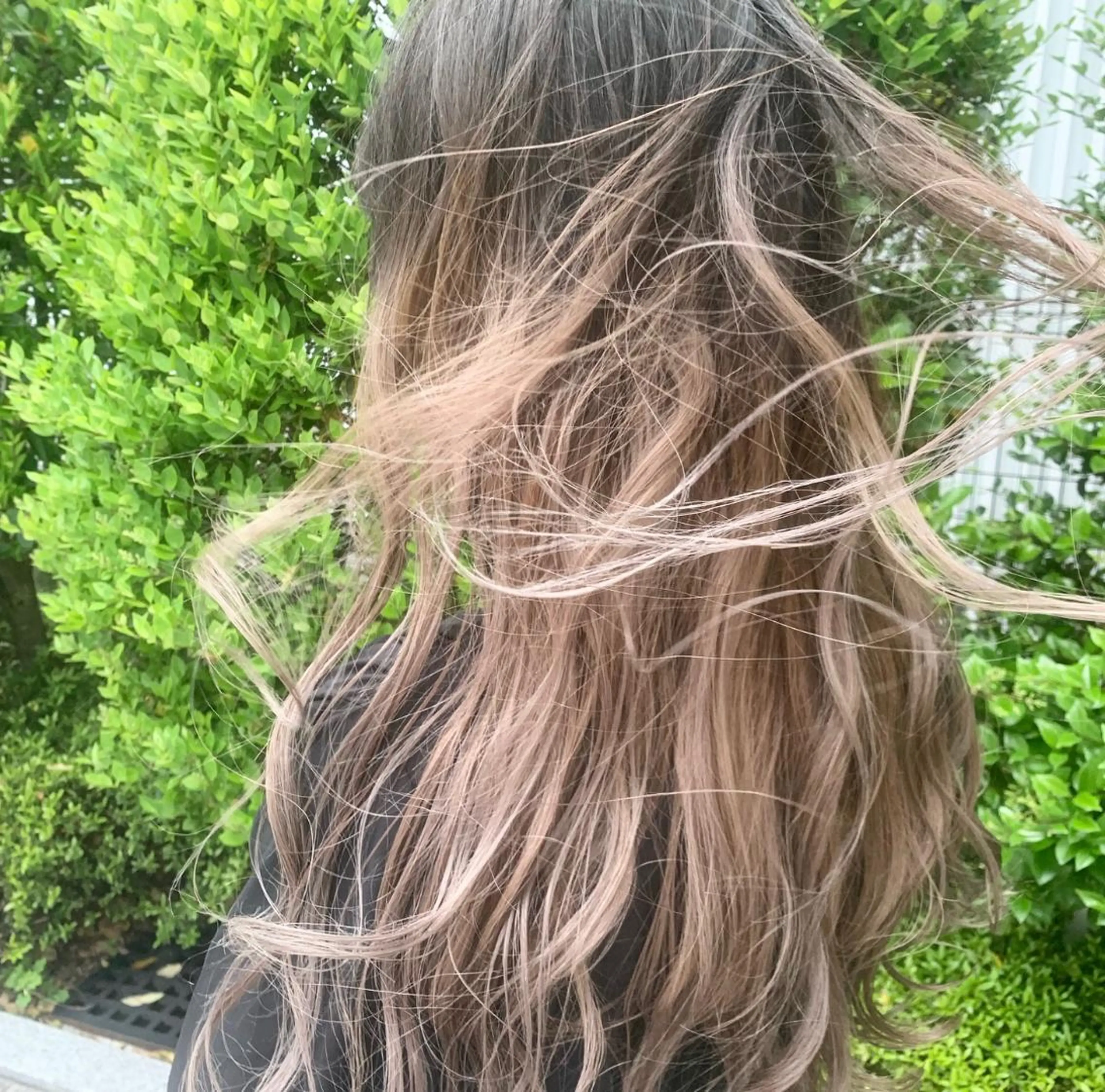 ロング カラー ヘアアレンジ ハイトーン/美髪矯正 🍃大江拓実のヘアスタイル