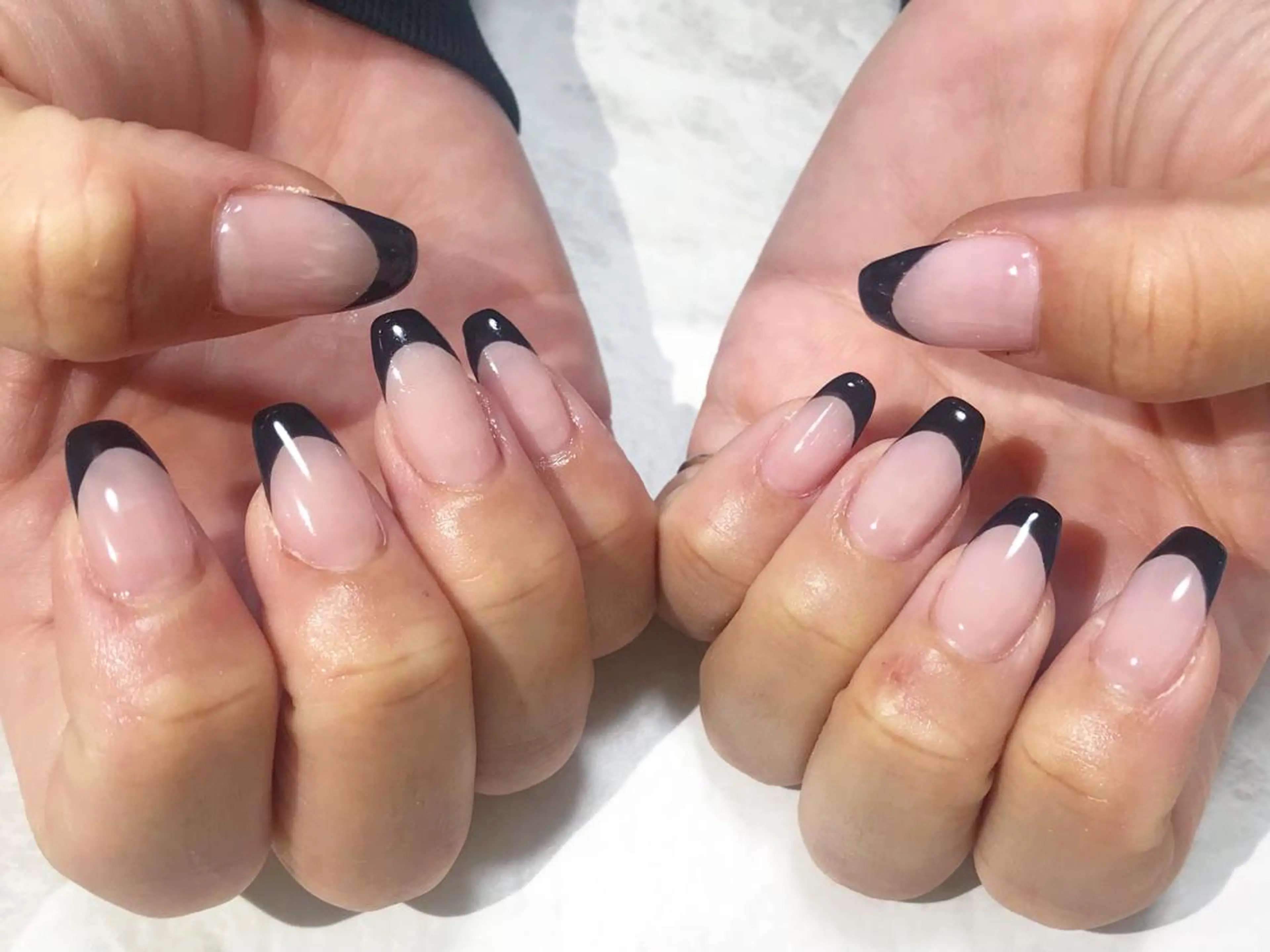 ネイル フットネイル フレンチネイル ニュアンスネイル シンプルネイル 春ネイル nail fufla ♡yamane♡のネイルデザイン