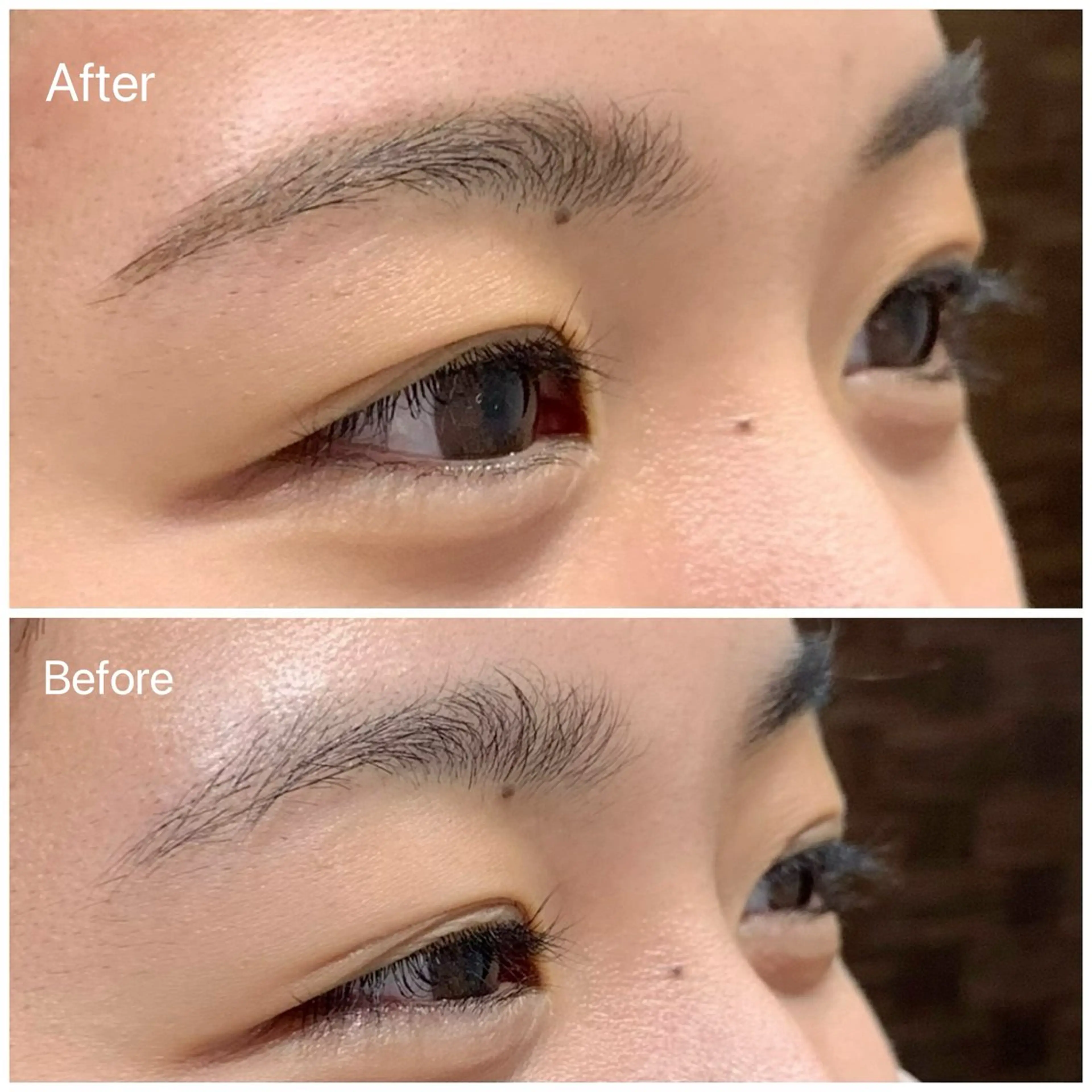 🌸3回目までこちらからご予約可🌸完全フリーハンド眉WAX +表情筋マッサージ+メイク(男性もメイク希望の方はこちら)の写真