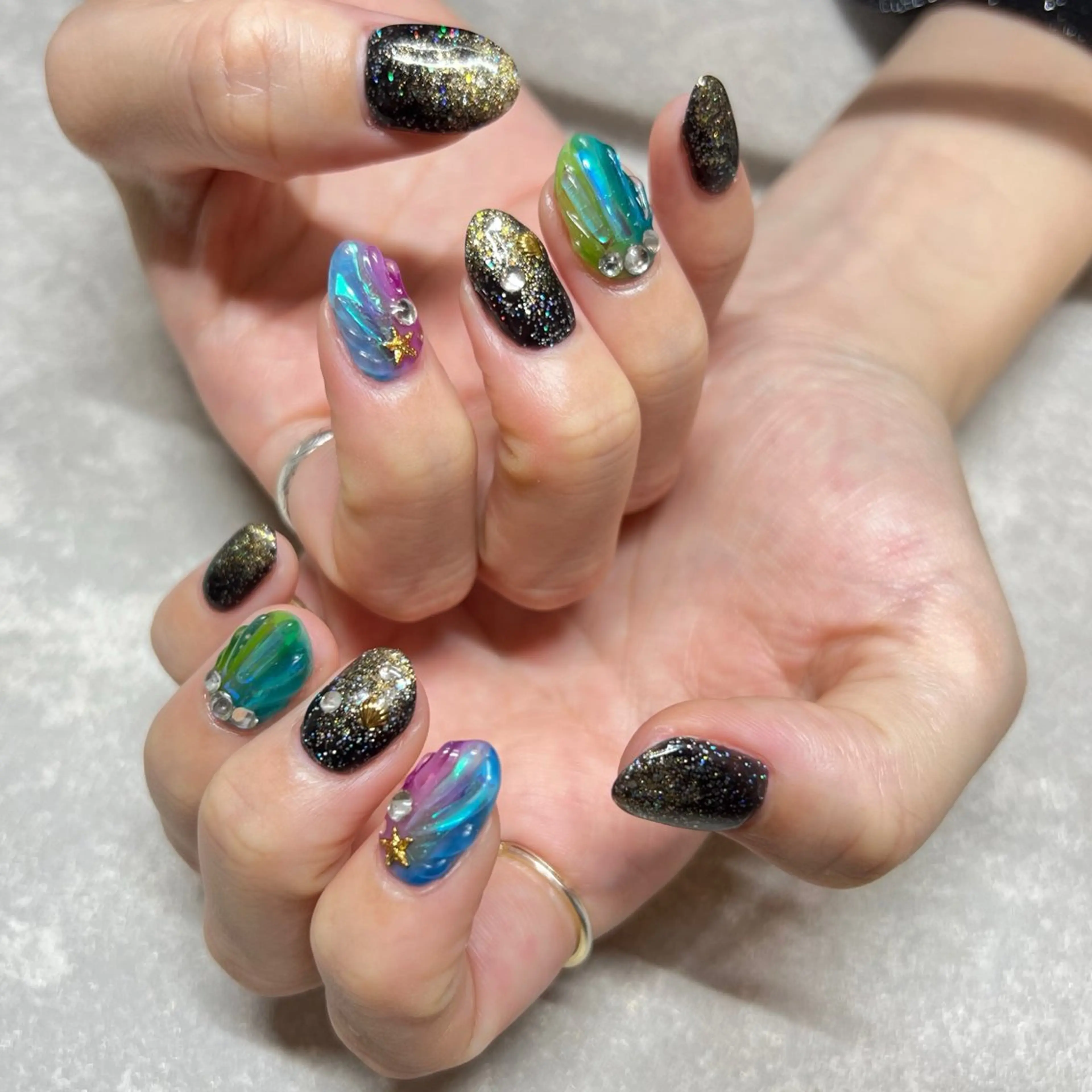 ネイル ハンドネイル ルミエナ銀座 KATAOKAのネイルデザイン