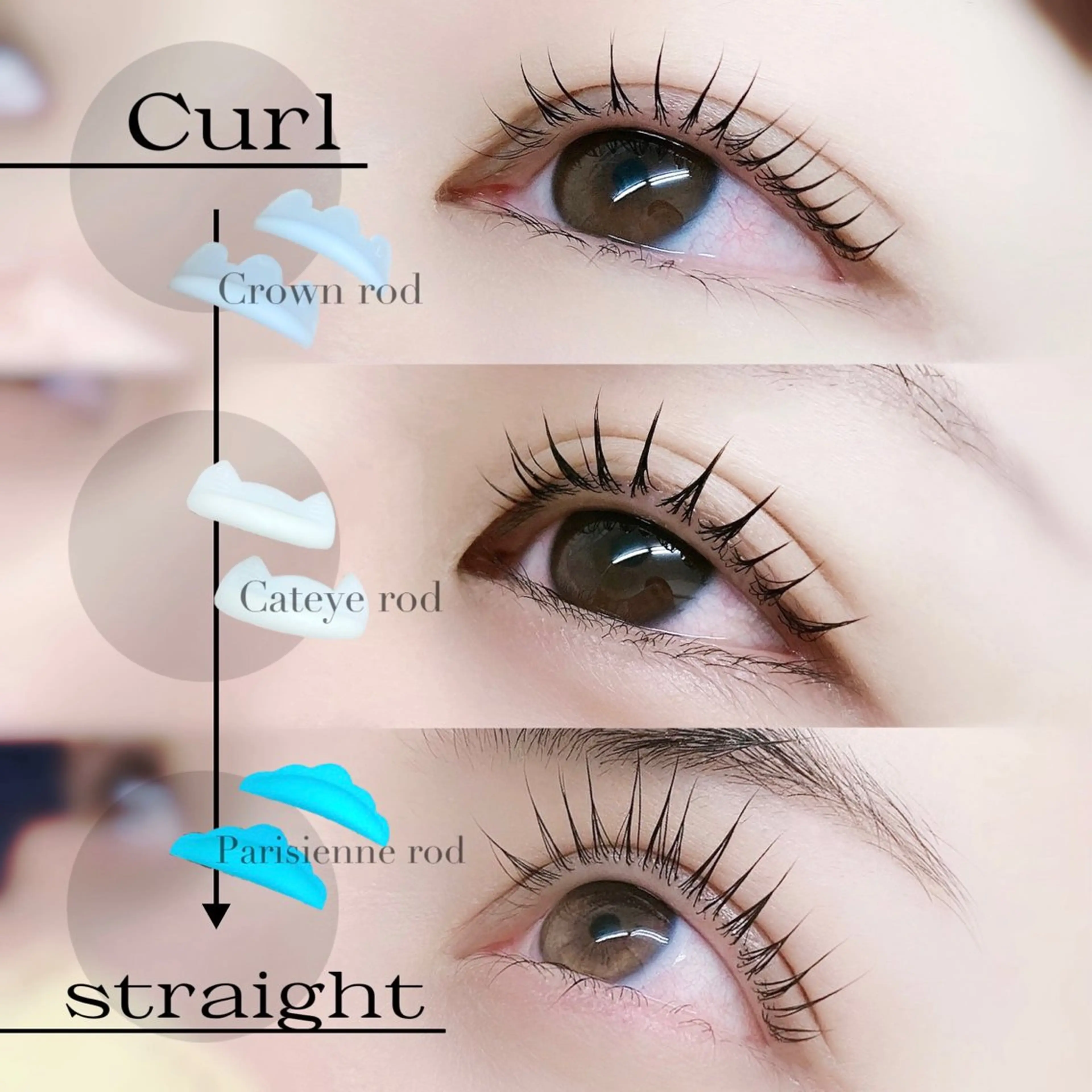 マツエク・マツパ Eyelash salon u'iのマツエク・マツパデザイン