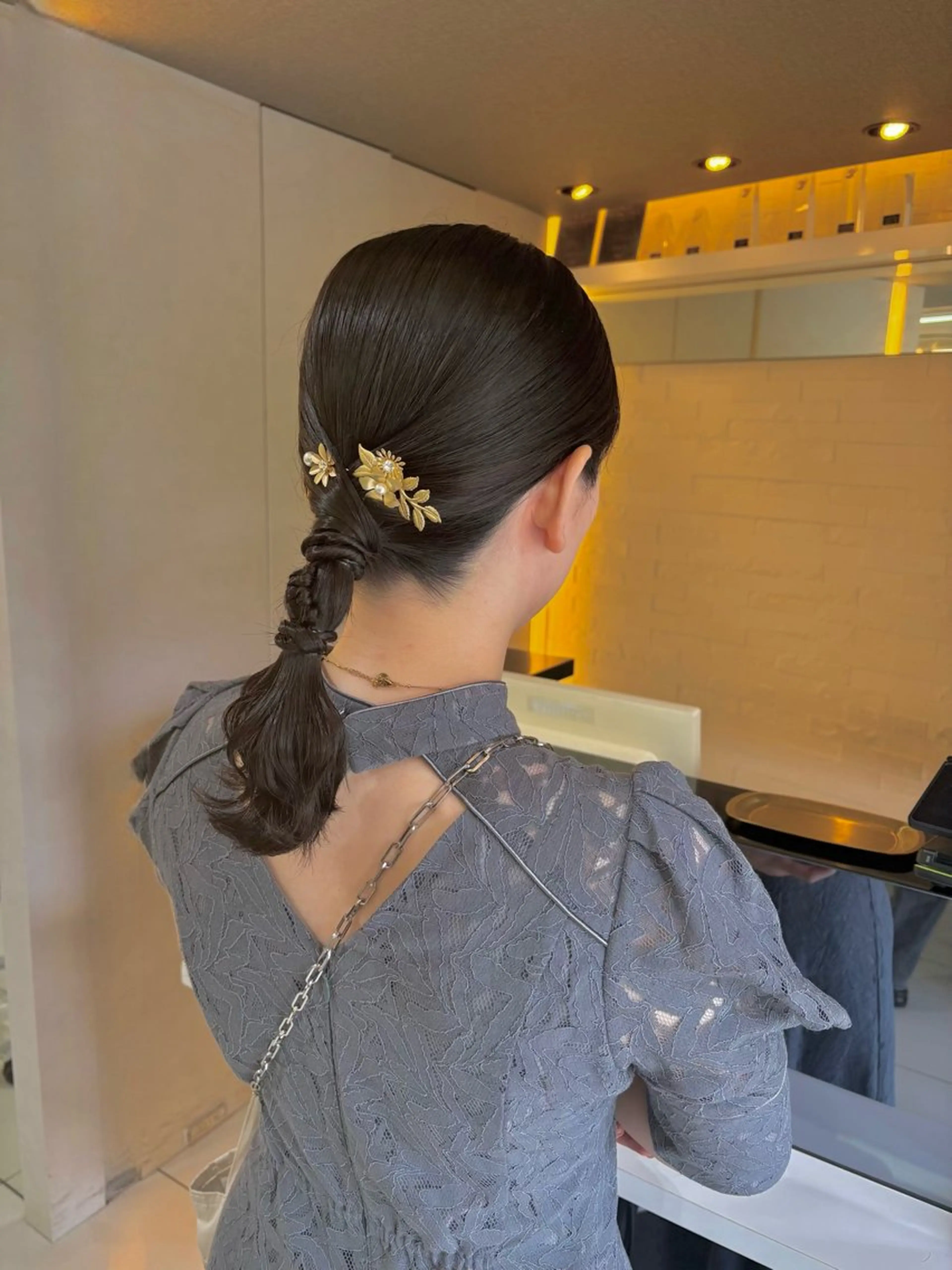 ヘアアレンジ ヘアセット ヘアセット／眉毛カッ ト/Nana〻のヘアスタイル