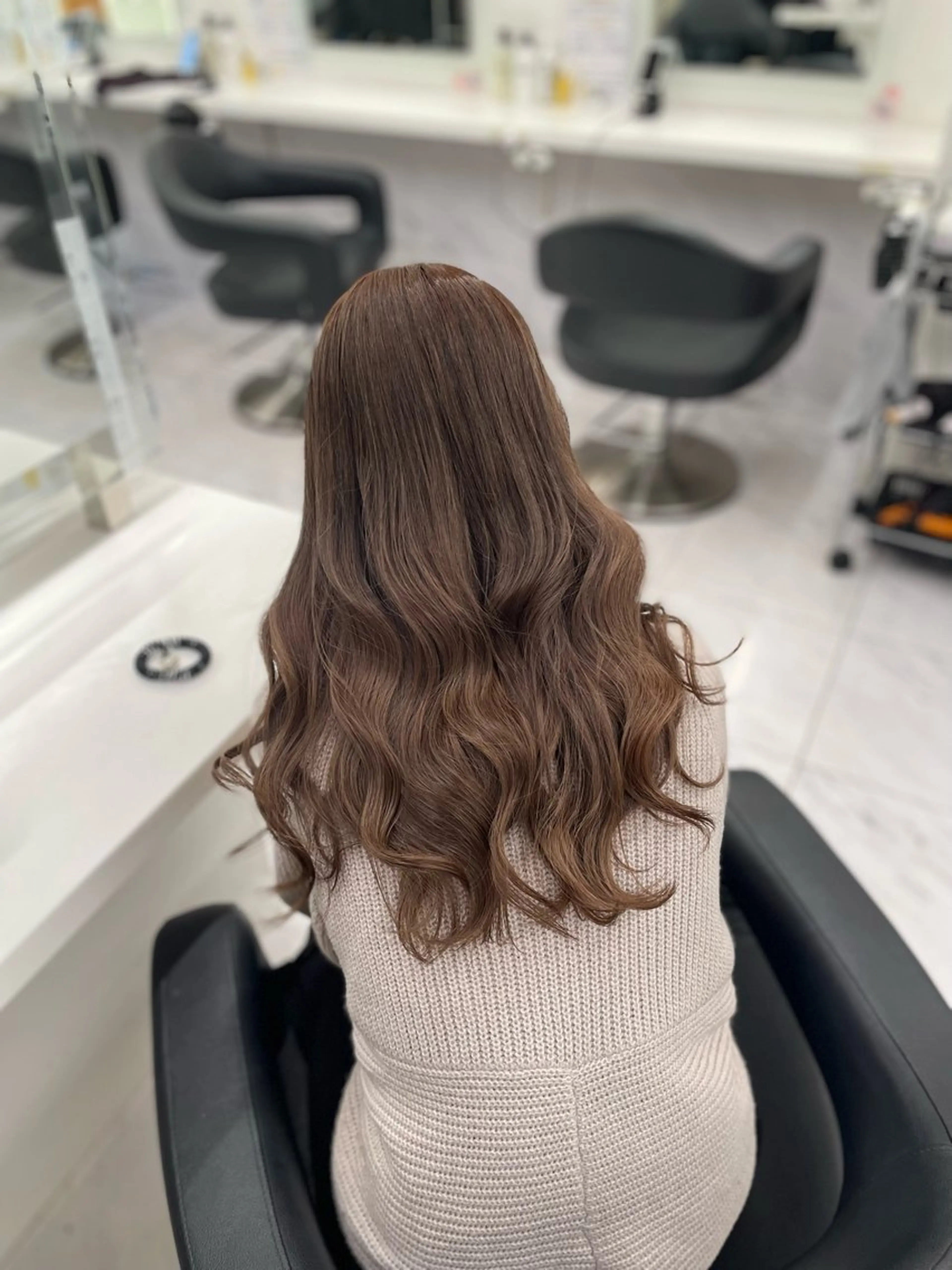 ロング カラー 🎀暖色/ラベンダー /paru🤍のヘアスタイル