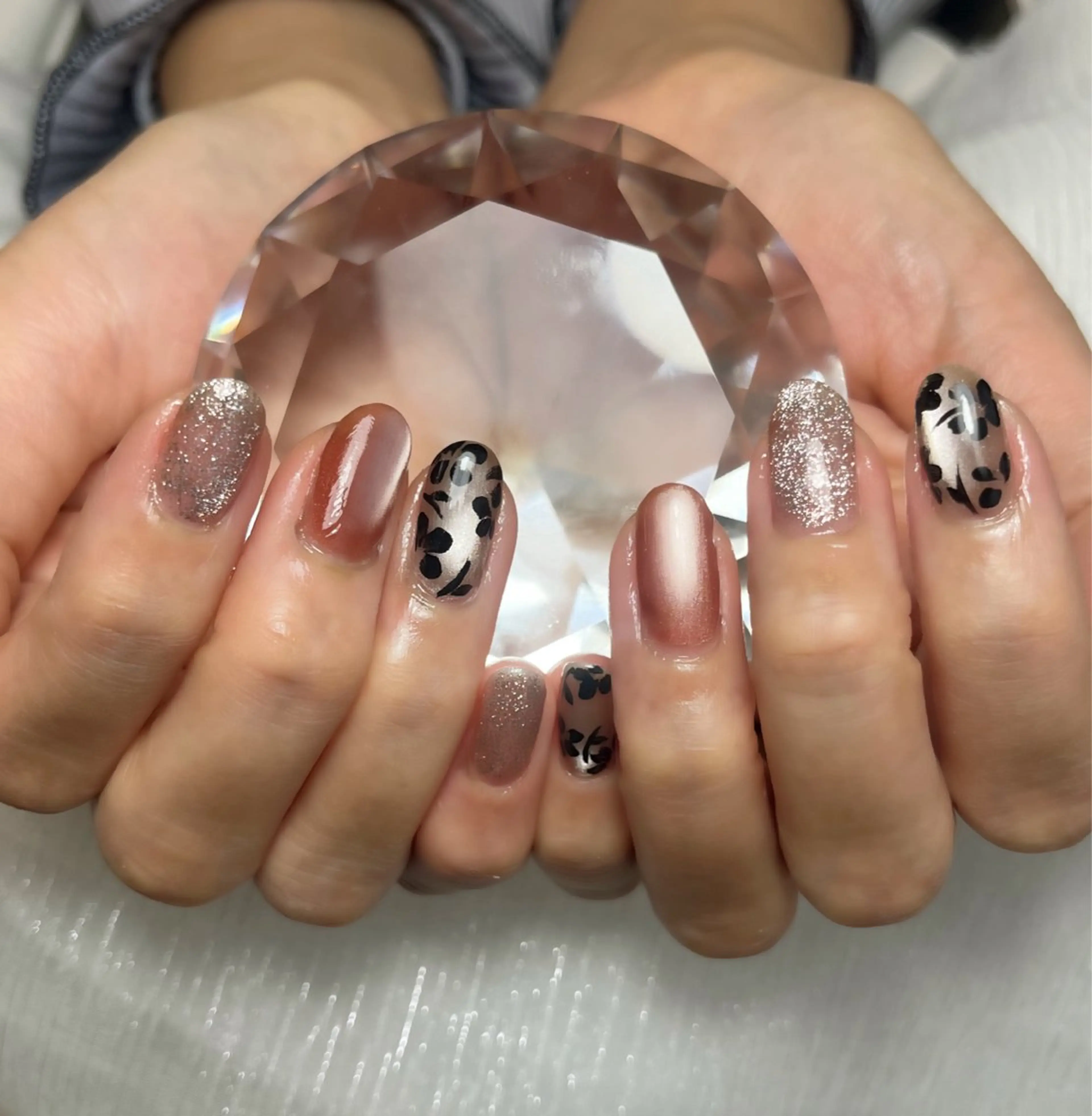 ネイル フラワーネイル 春ネイル ハンドネイル 島田 亜紀のネイルデザイン