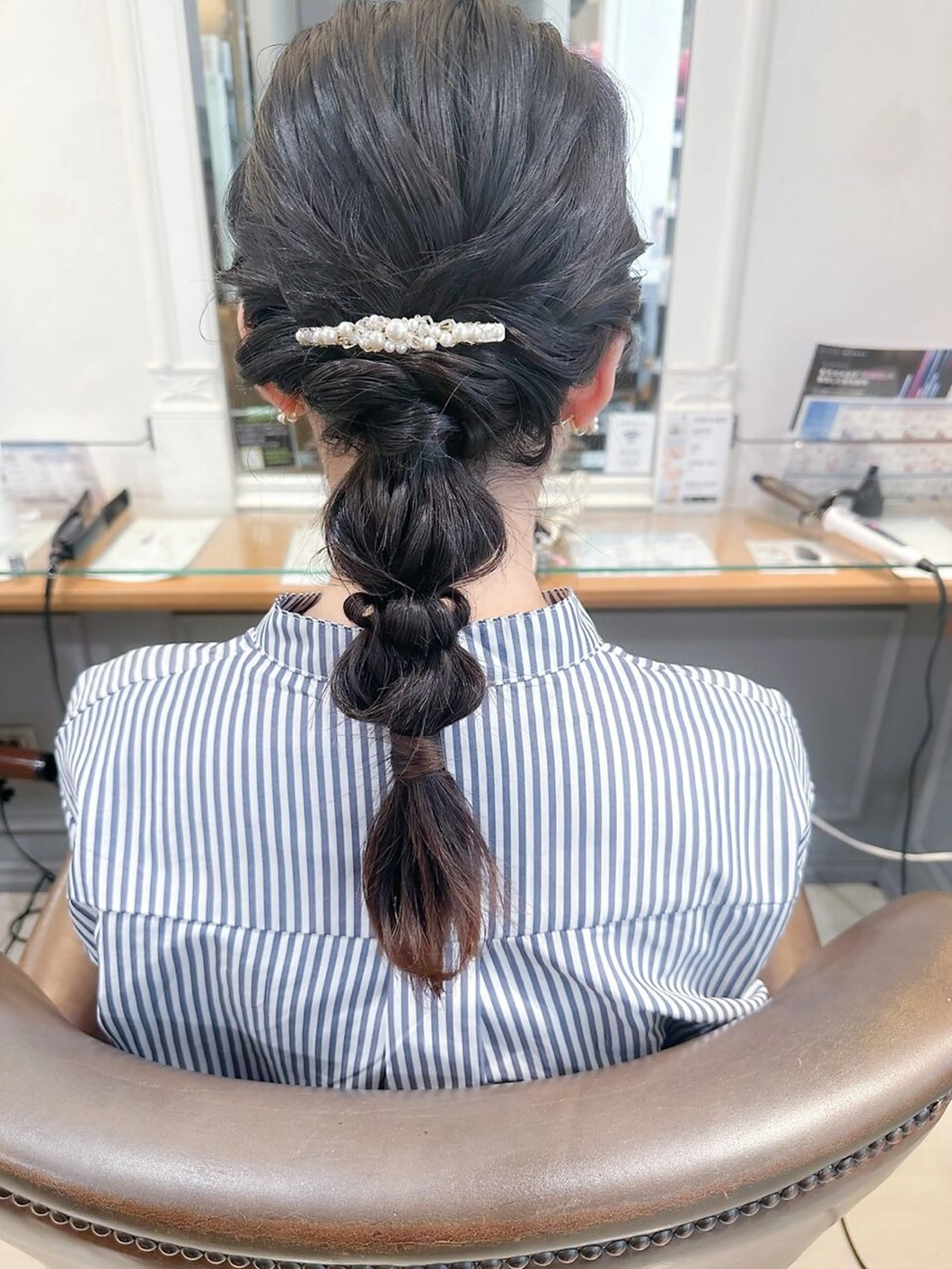 ロング ヘアアレンジ 金谷 美幸のヘアスタイル