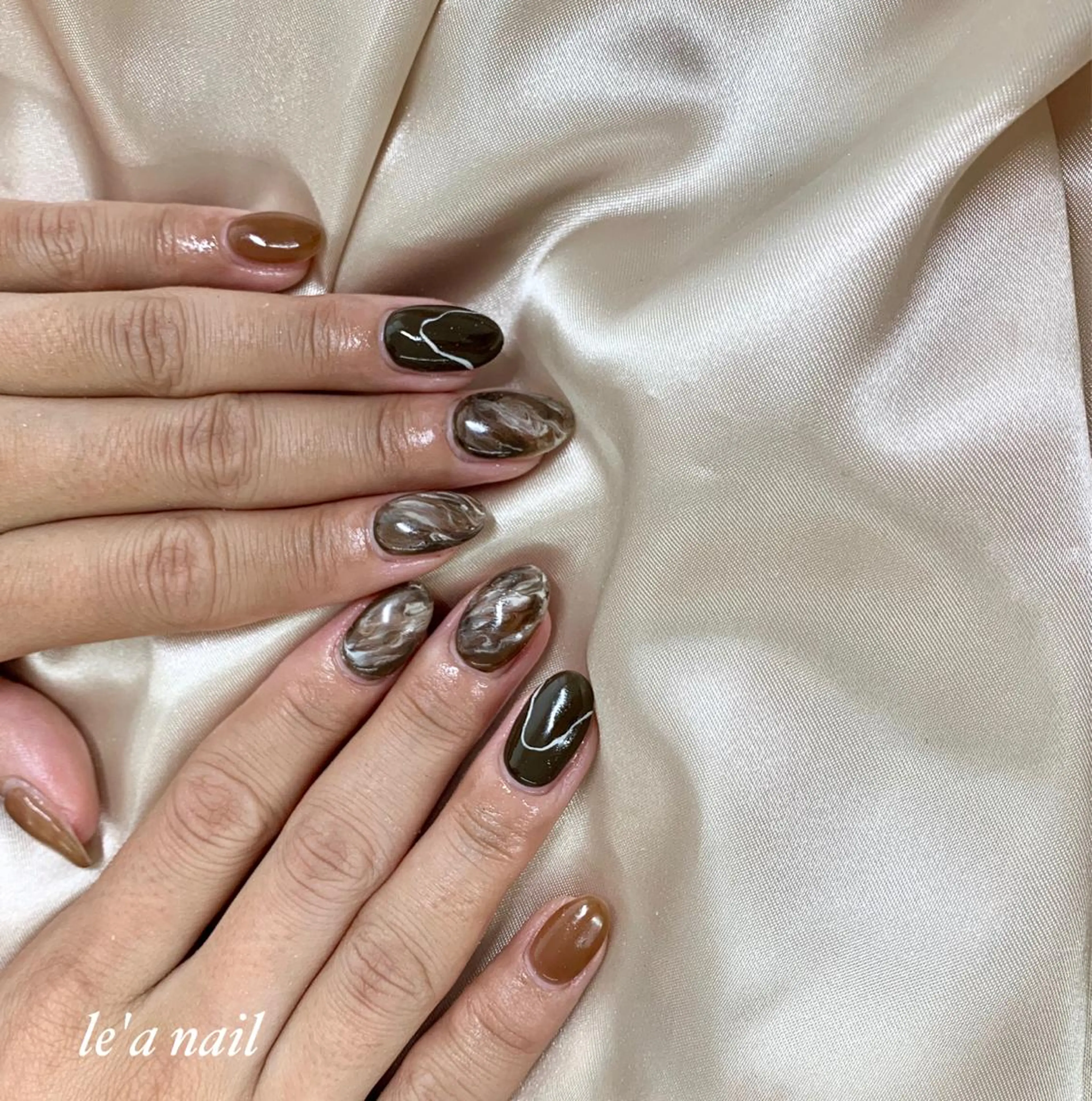 ネイル ニュアンスネイル pu muのネイルデザイン